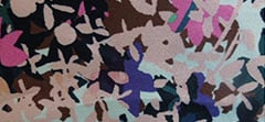 CAMOFLOWER PRINT SATIN