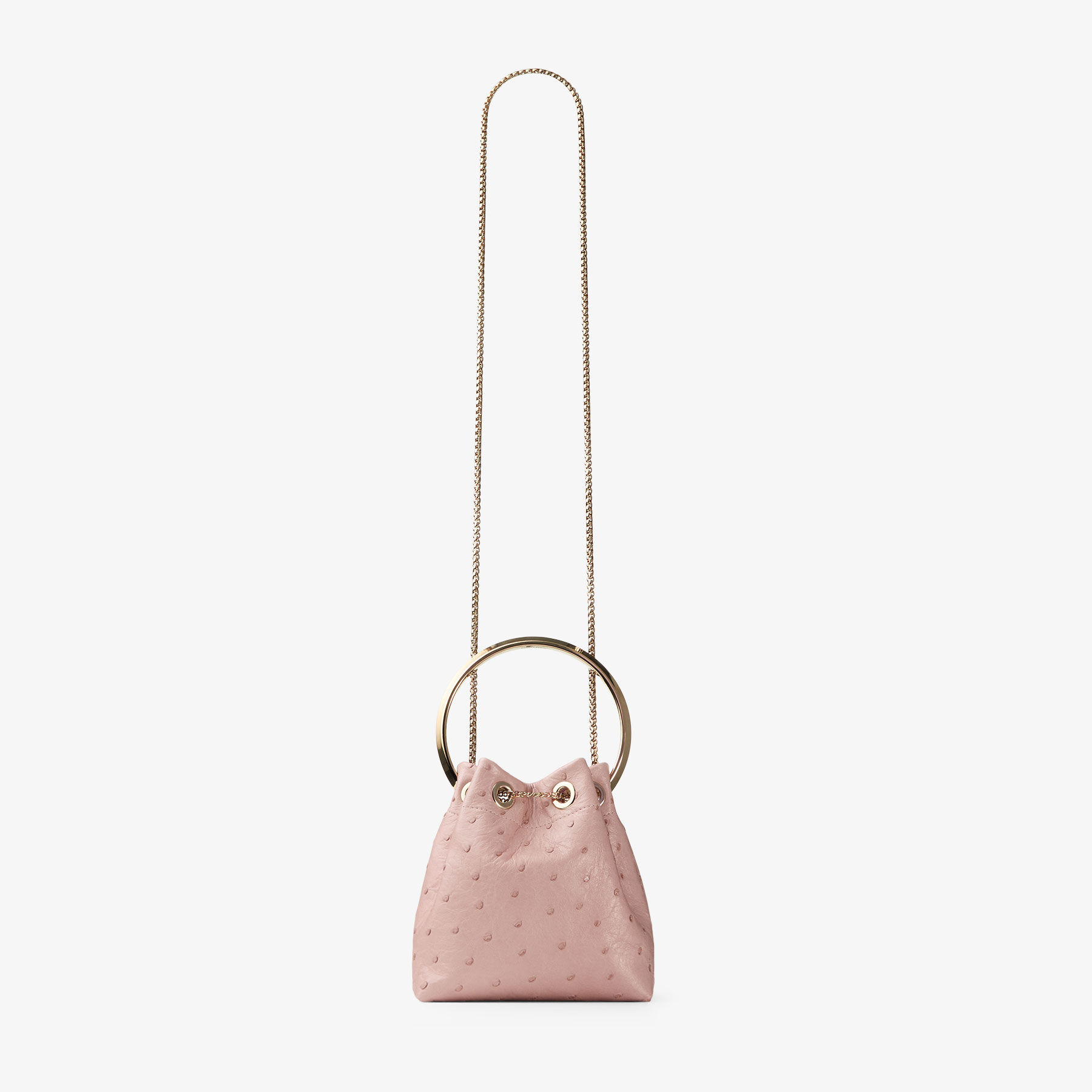 JIMMY CHOO Bon Bon エラフェ スネークプリント レザーバッグ Bon Bon | Biker Leather Black Bag With Pearl Closure | JIMMY
