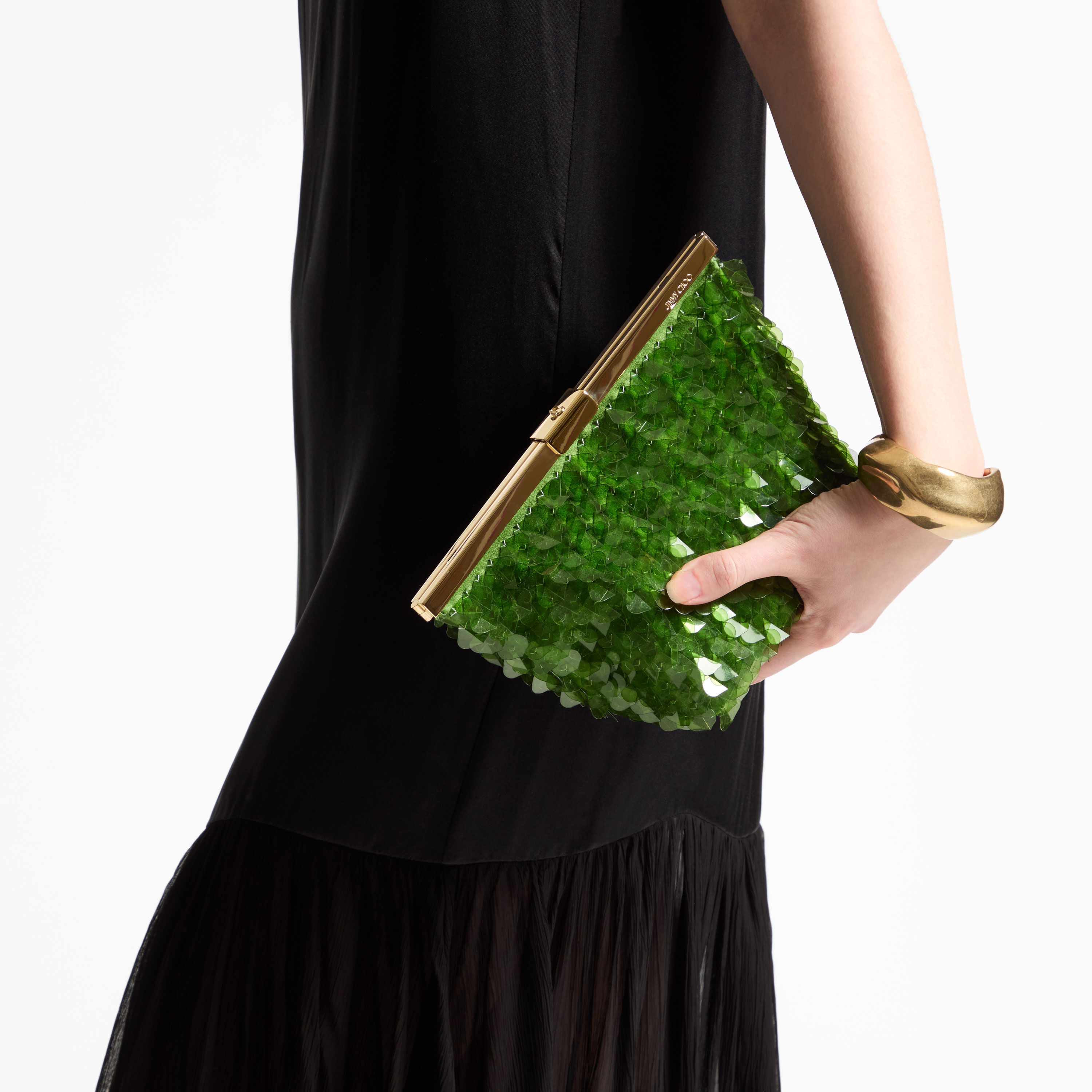 Women's Green Acrylic Evening and Clutch Bags | Jimmy Choo US