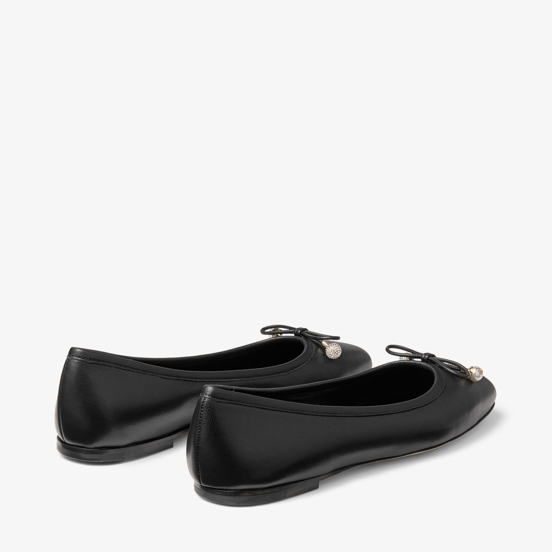 バレエシューズ Jimmy Choo Didi Ballerina Flats Didi Flat | Black Patent Leather Flats | JIMMY CHOO