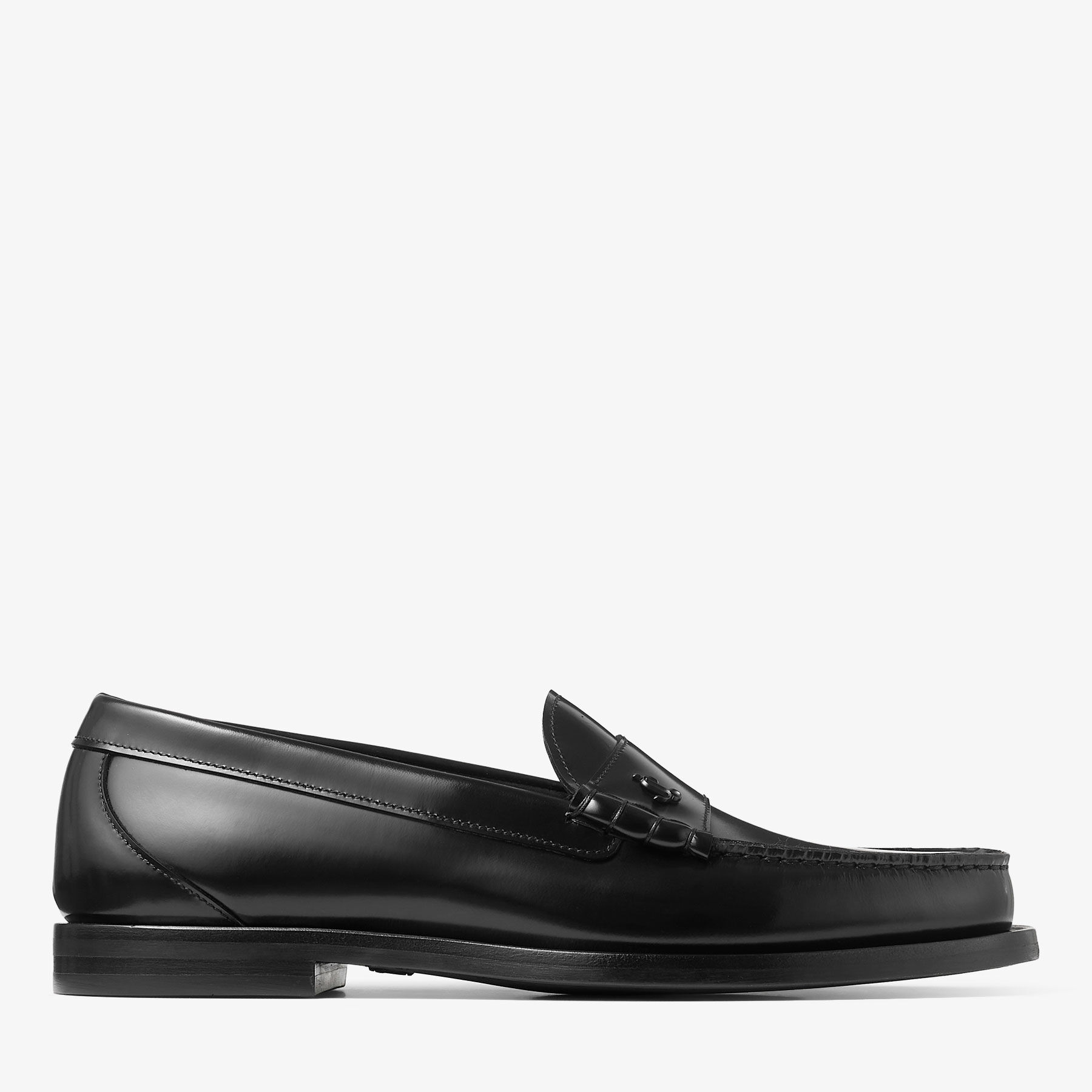 フラットシューズ JIMMY CHOO CIAMOND CALF LEATEHR LOAFERS Jimmy Choo Diamond Tilda Embellished Leather Loafer | OLIVELA