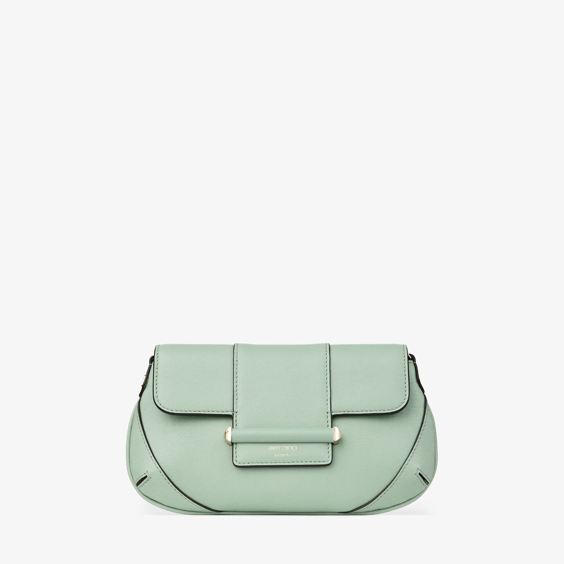 Bar Wallet With Chain | Verde Biker Leather Wallet with Chain