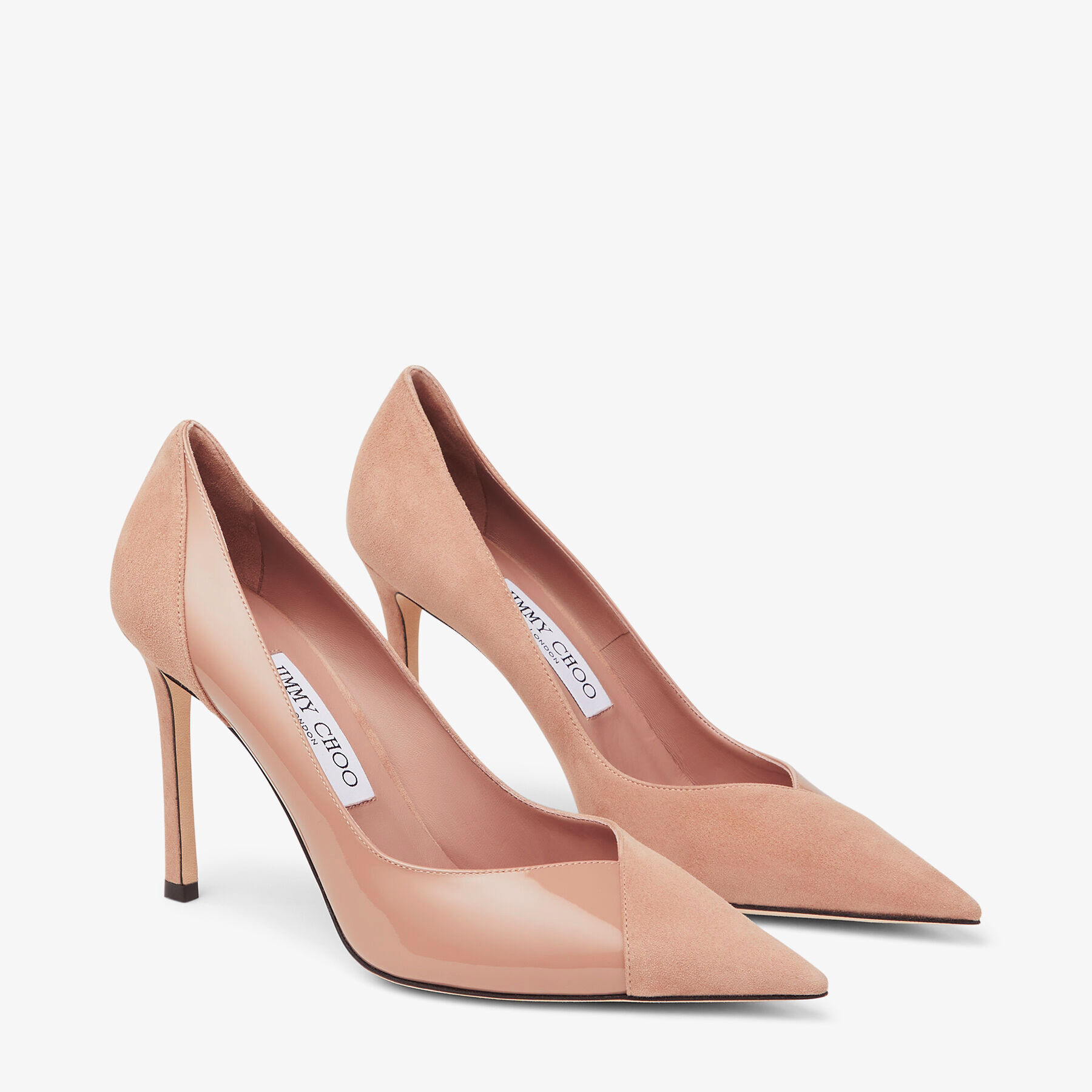 Jimmy choo romy 85 ballet clearance pink