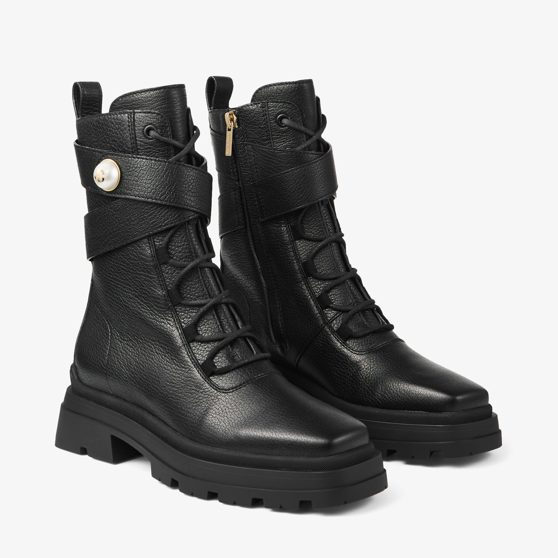 【JIMMY CHOO】JC Ankle Boot-Occl-Black ブーツ★関税送料込み NWOB Jimmy Choo JC Ankle Boot 85, Black, Calf Leather size
