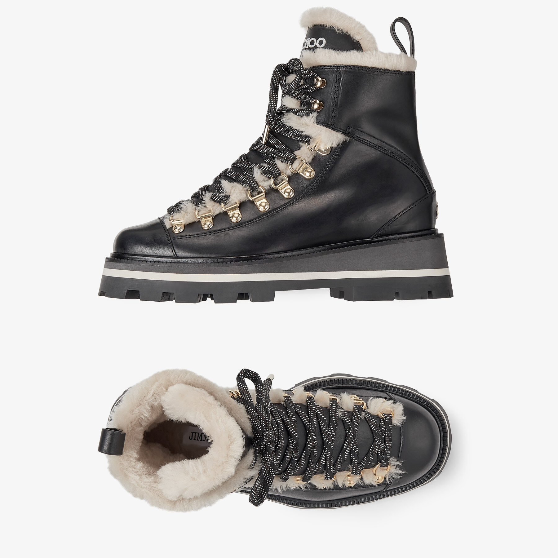 Jimmy choo black store booties
