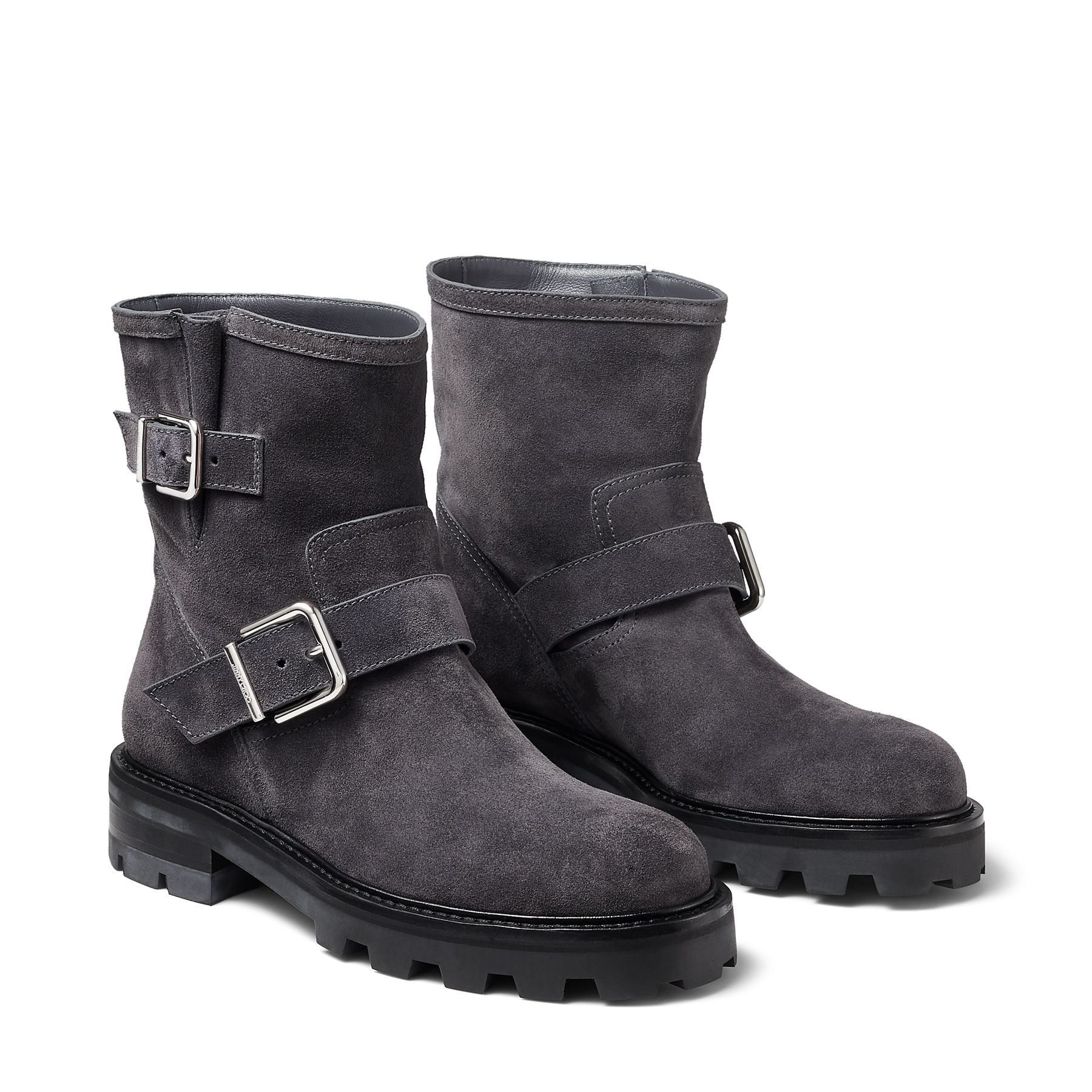 jimmy choo biker boots fur lined