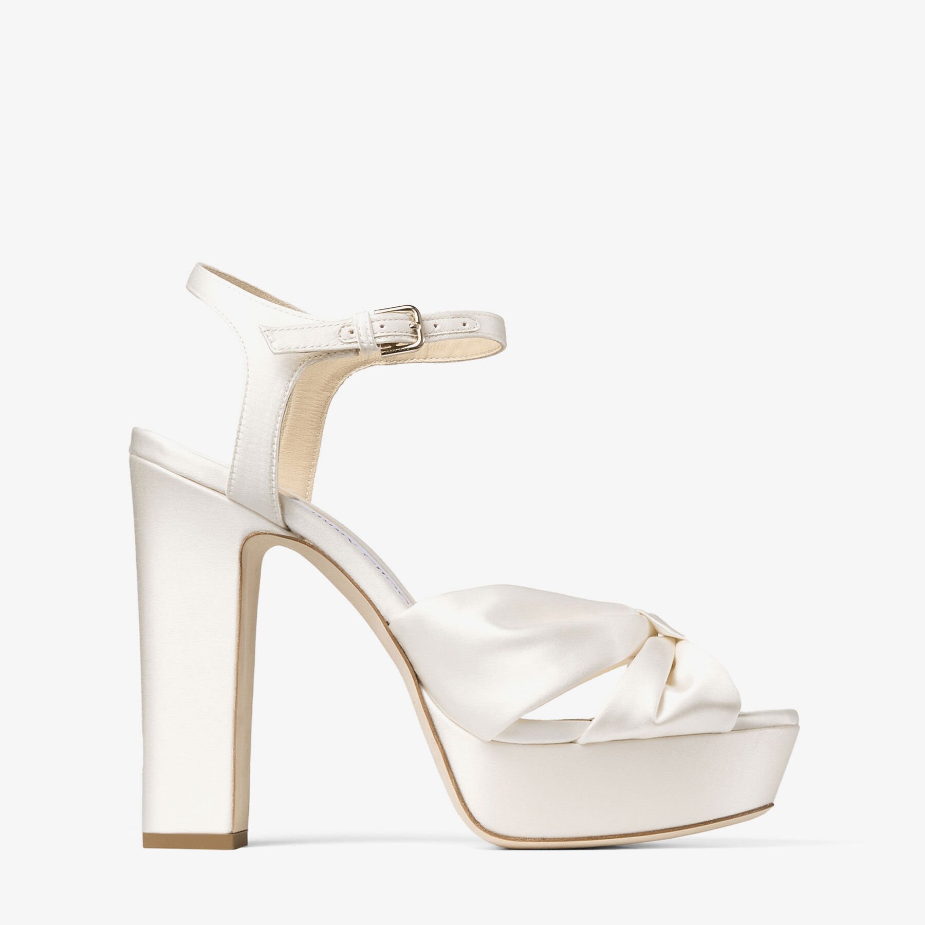 70%オフセールJIMMY CHOO HOLLY120 GLITTE PLATFORM SANDALS Jimmy Choo Holly 120 in Metallic | Lyst