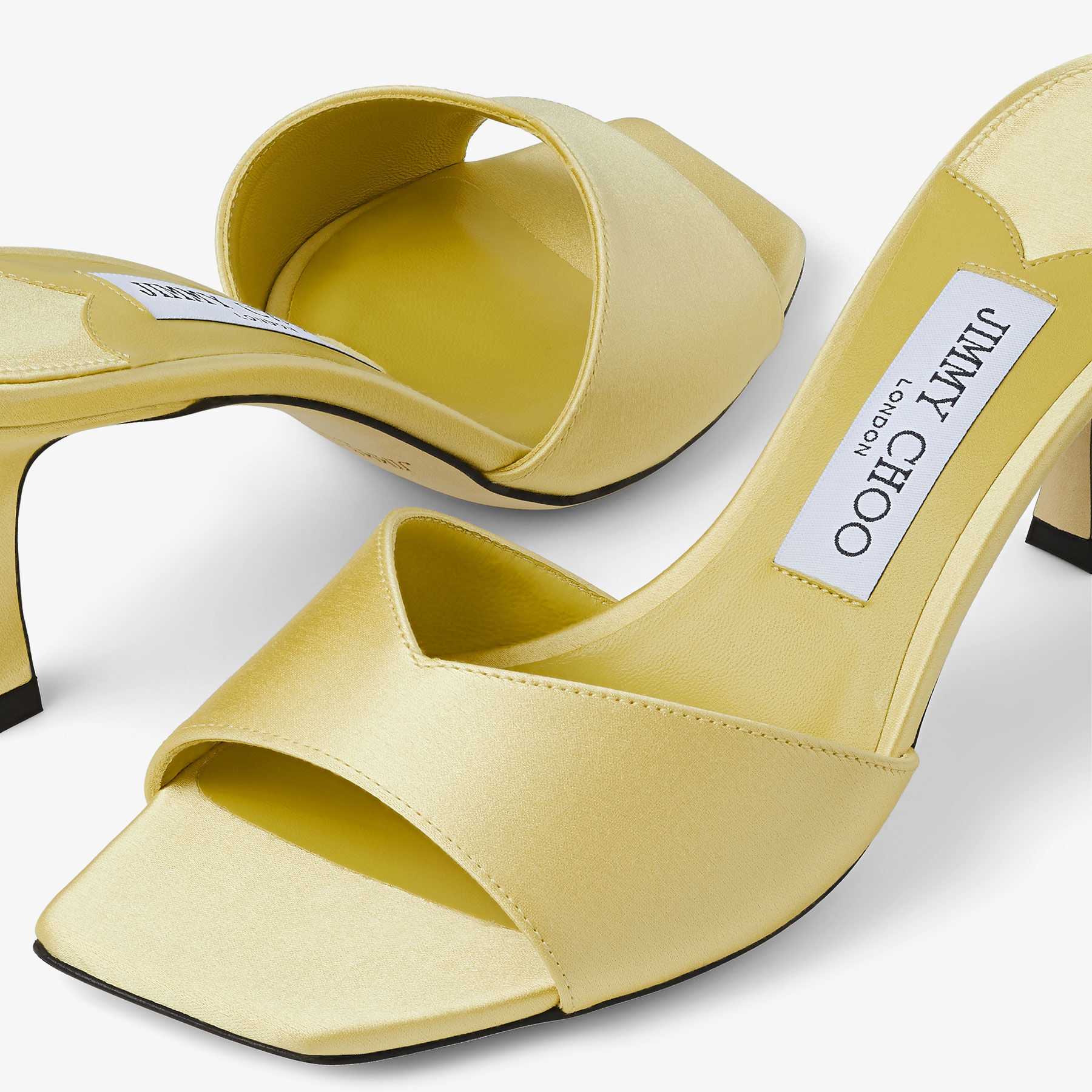 Jimmy choo yellow sandals hot sale