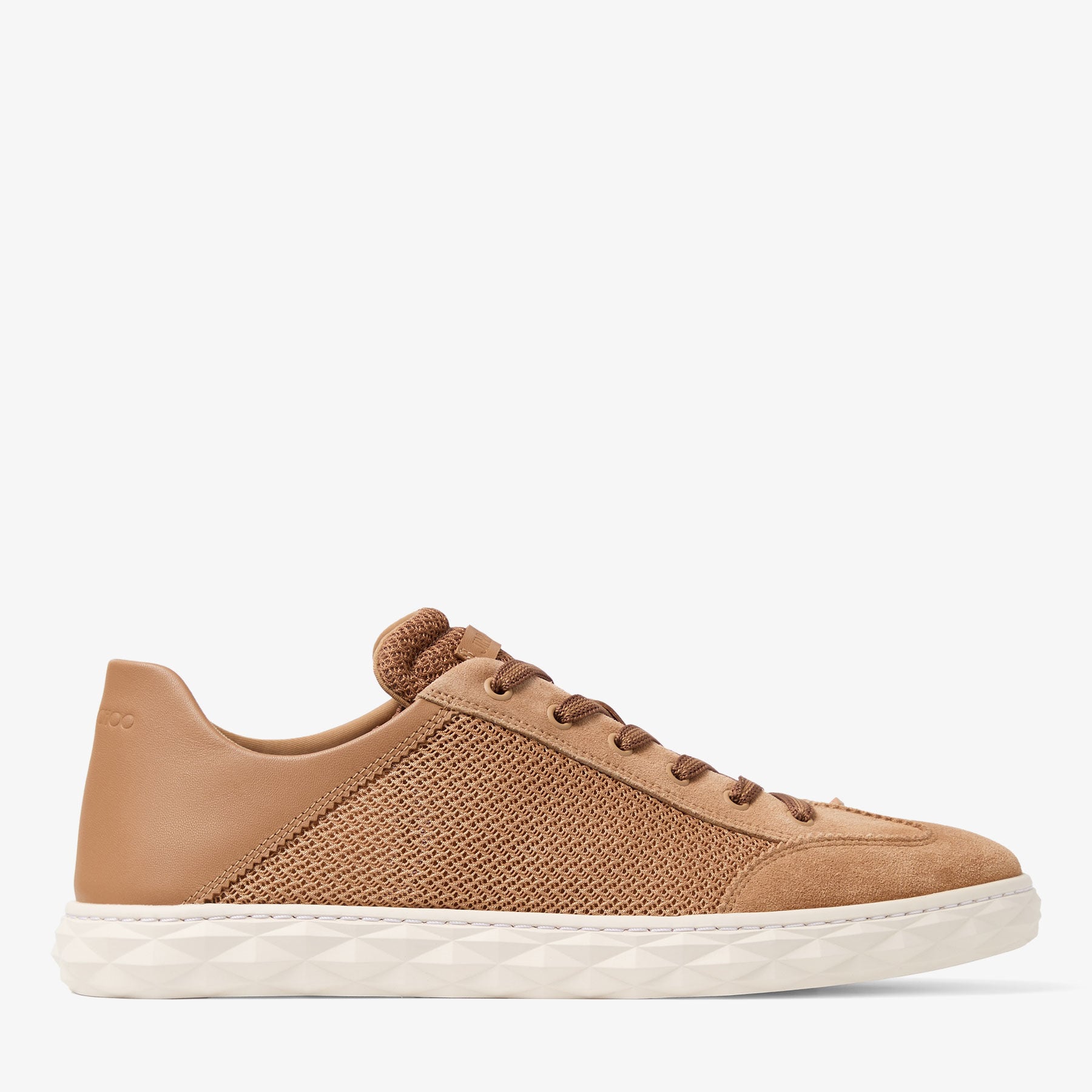 Eliot Slipper M | Toffee Mix Leather Mix and Textured Air Mesh Low