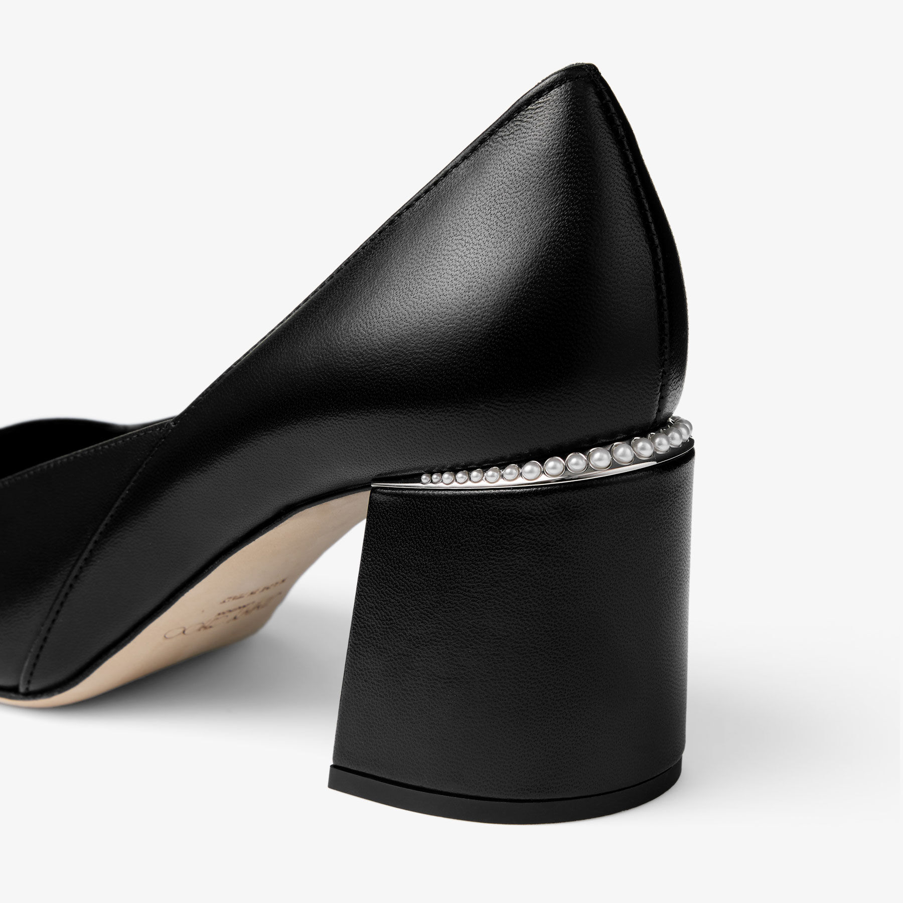 Jenson 65 | Black Patent and Nappa Leather Pumps | JIMMY CHOO US