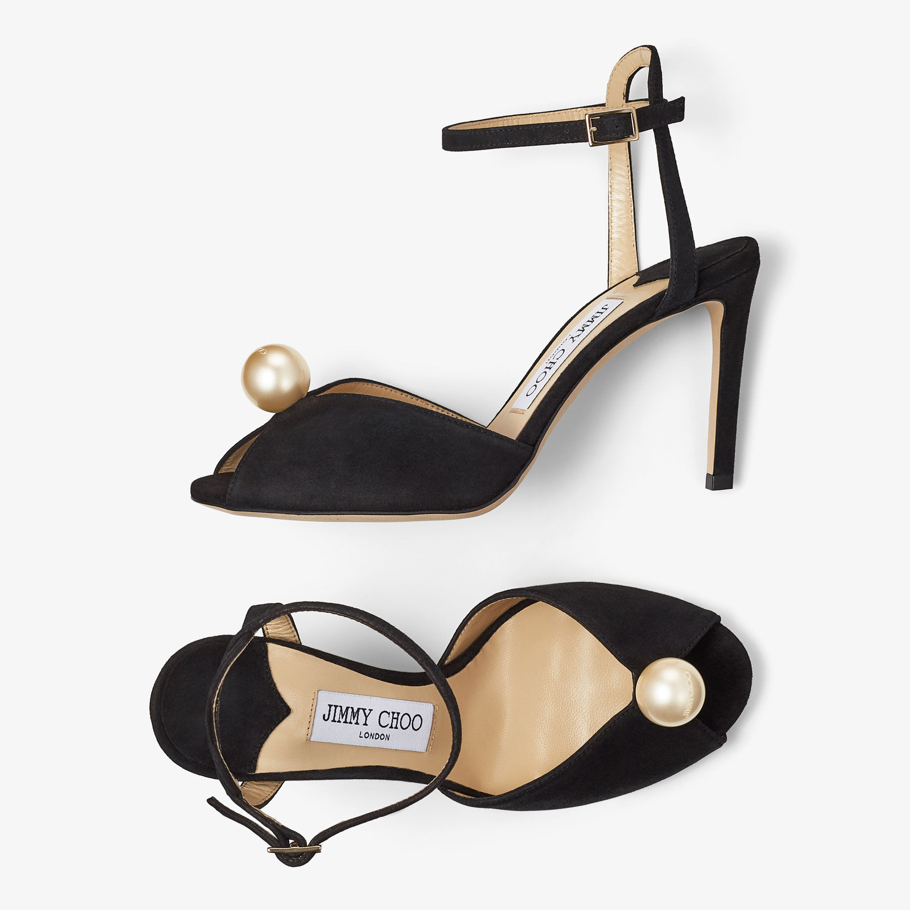 Jimmy choo clearance sacora 100 pearl