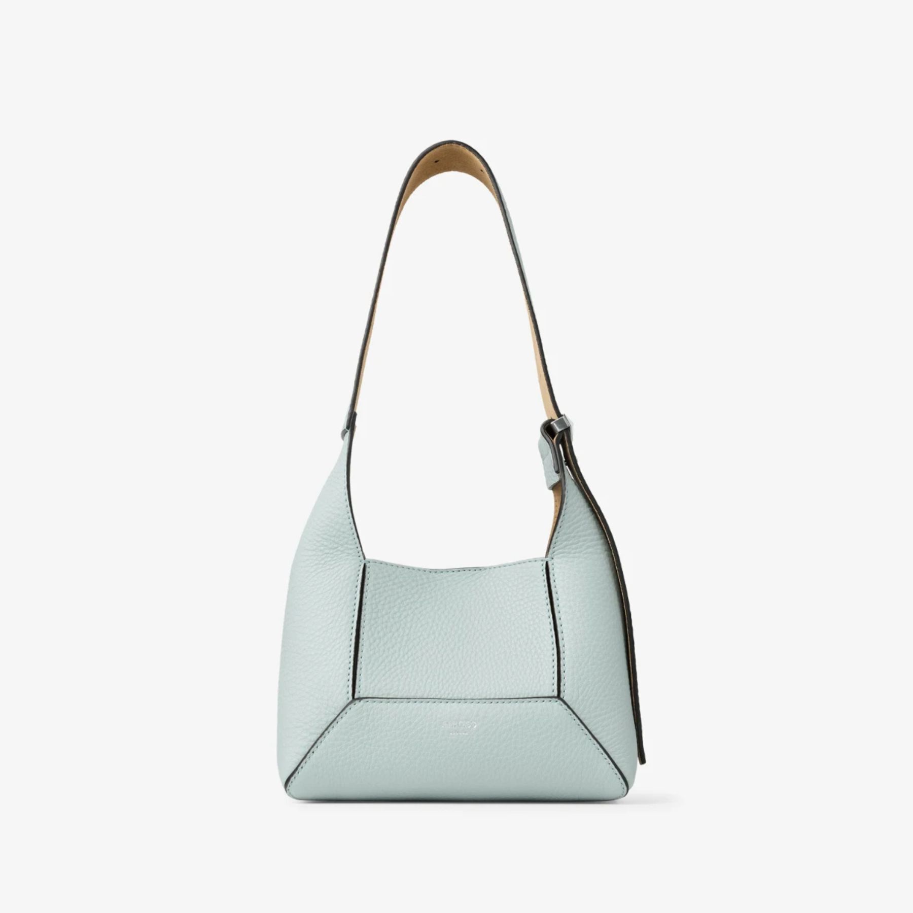 Diamond Hobo S | Light Verde Leather Shoulder Bag | JIMMY CHOO