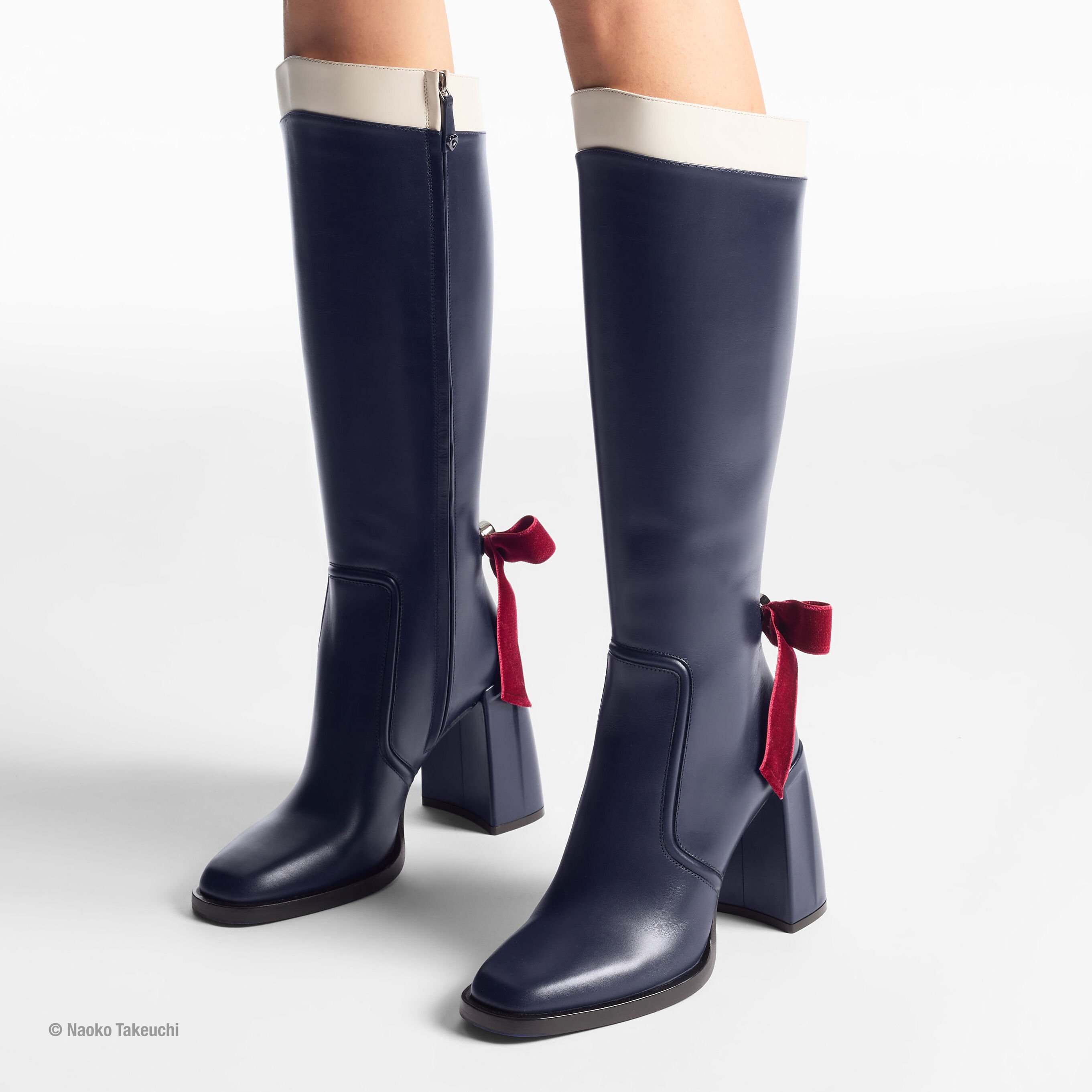 Sailor Pluto Boot 95 Black Leather Boot JIMMY CHOO CA