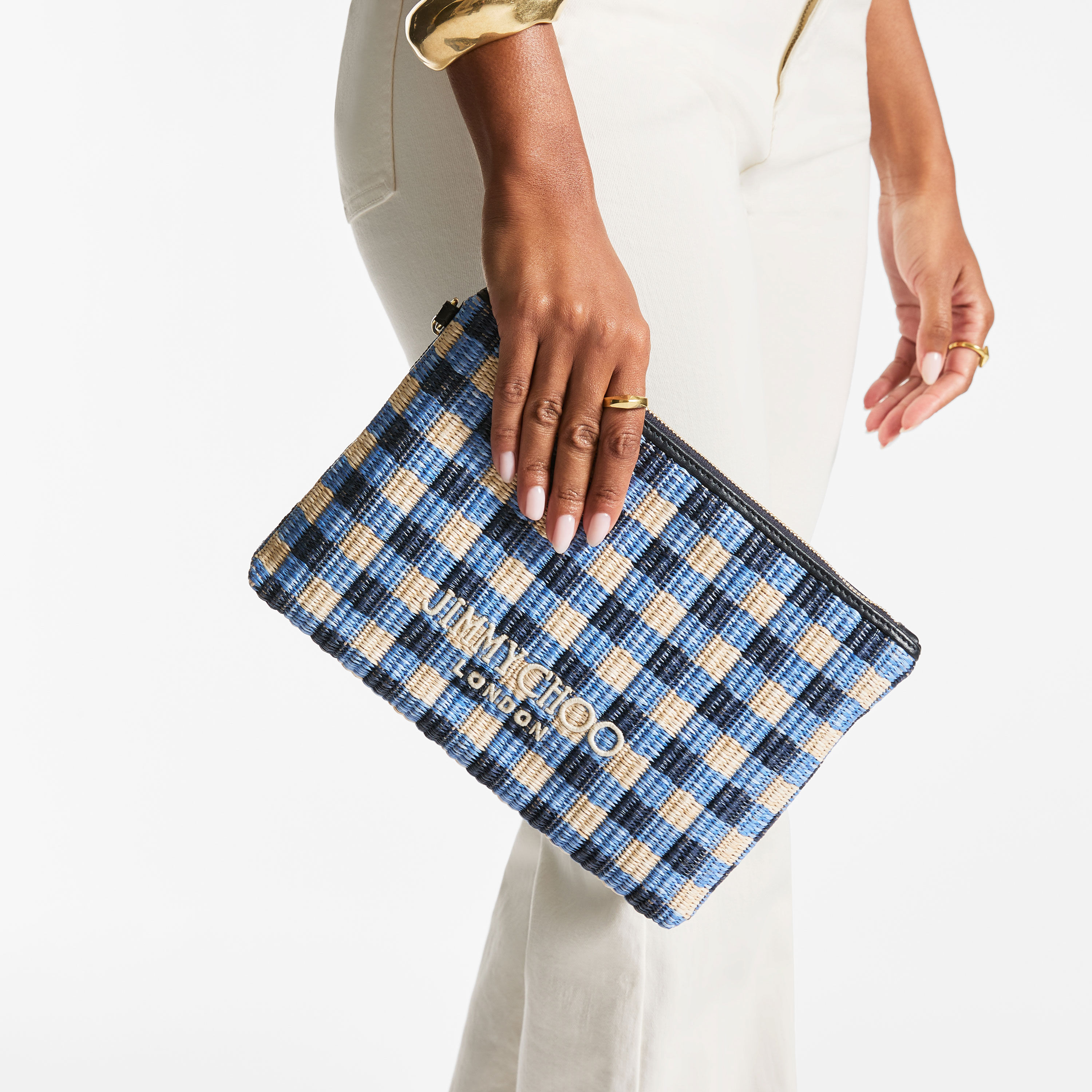 Women's Blue Evening and Clutch Bags | Jimmy Choo US
