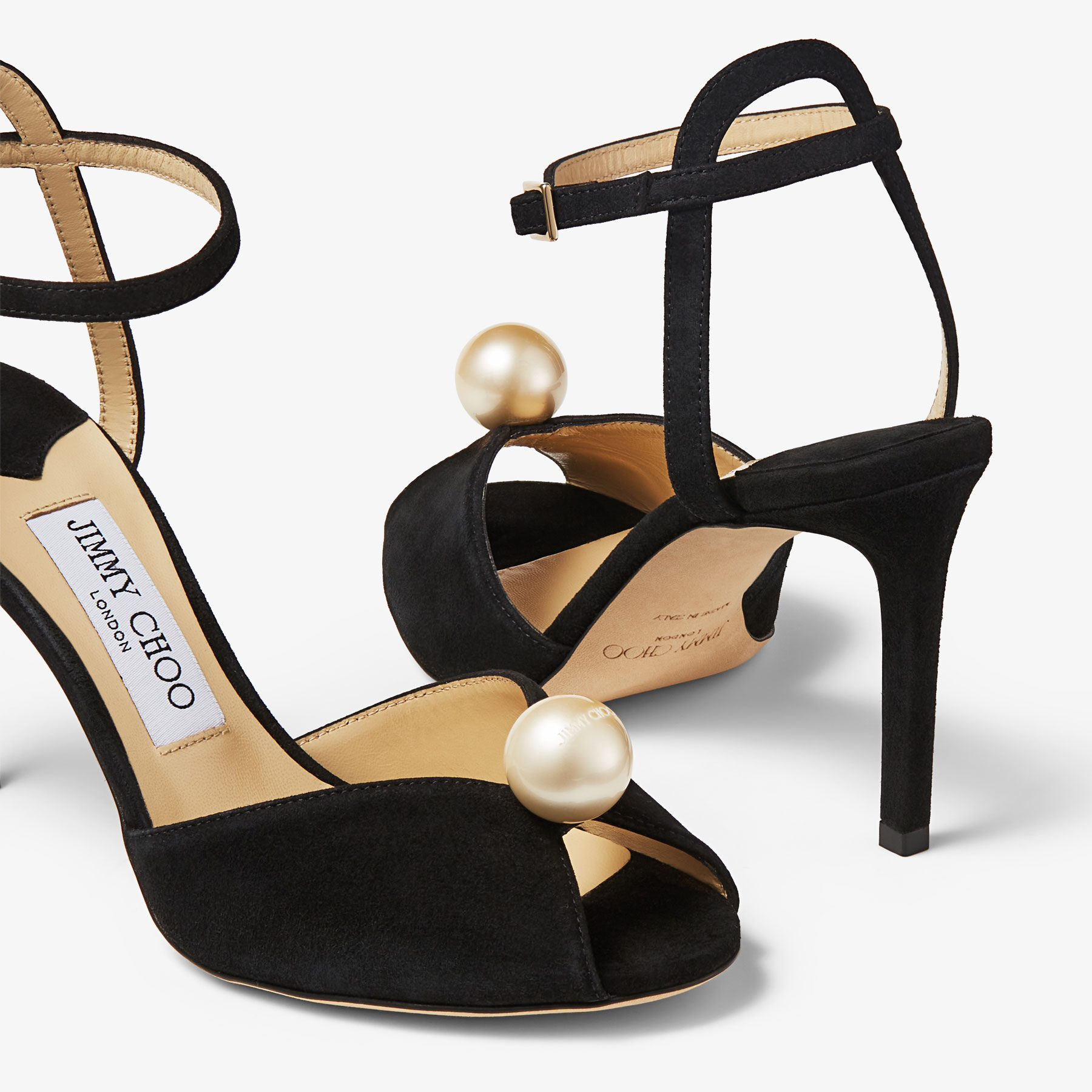 Jimmy choo clearance sacora 100 pearl