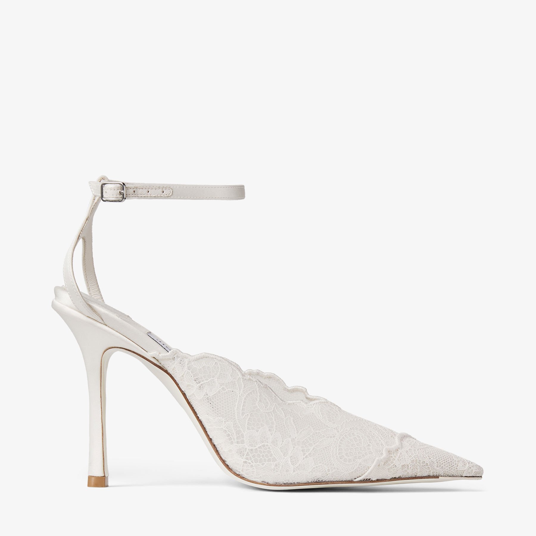 Faiz 100 | Ivory Jimmy Choo Lace Pumps | JIMMY CHOO
