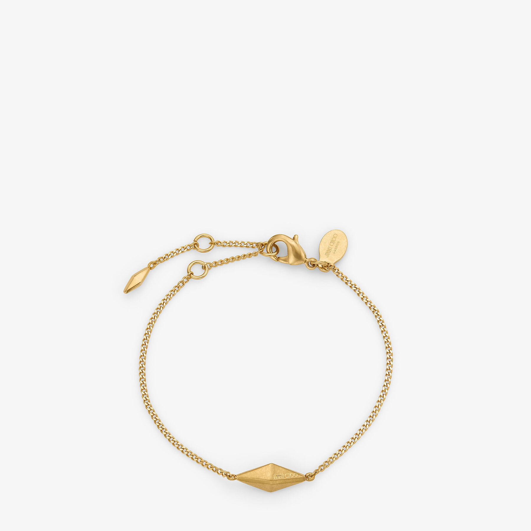 DIAMOND FINE BRACELET | Gold-Finish Fine Chain Bracelet