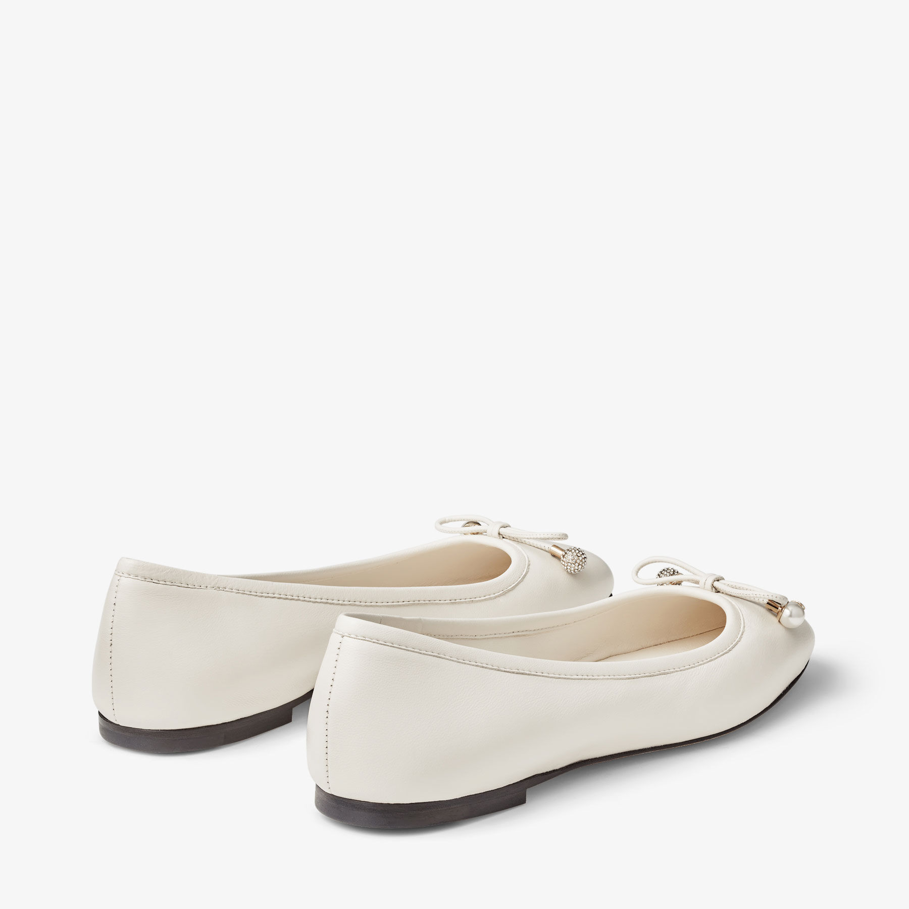Jimmy choo pearl flats cheap