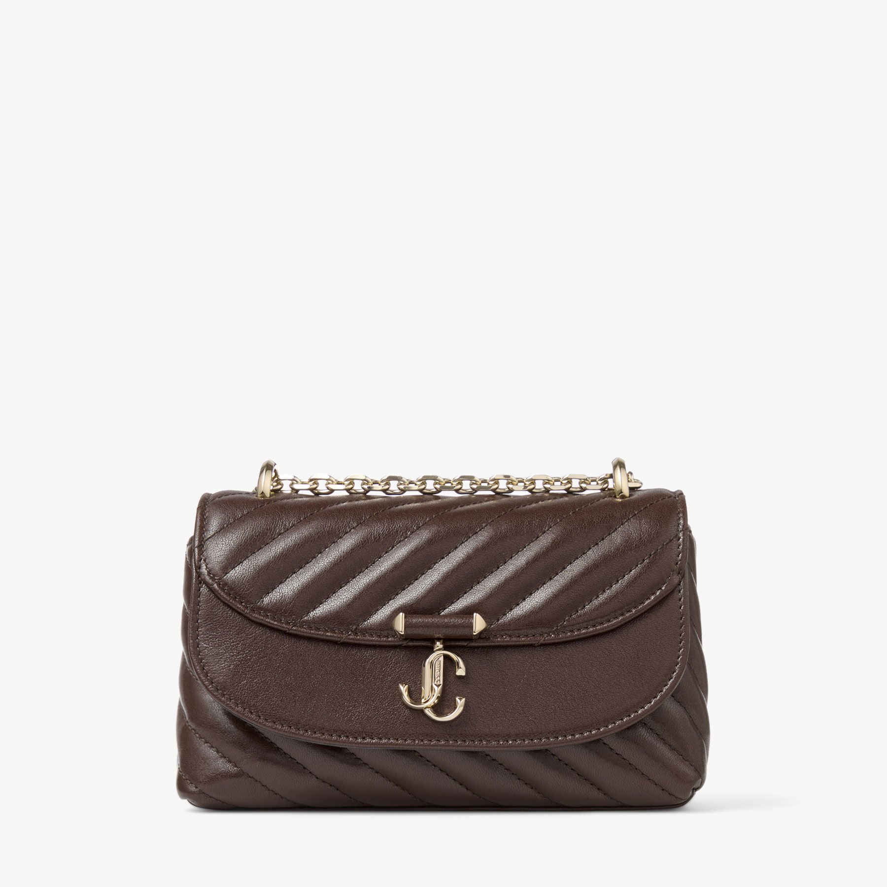 Jimmy Choo JCB クロスボディ S ダスクブルー カーブ クロスボディ S | バターミルク キルティングバイカー