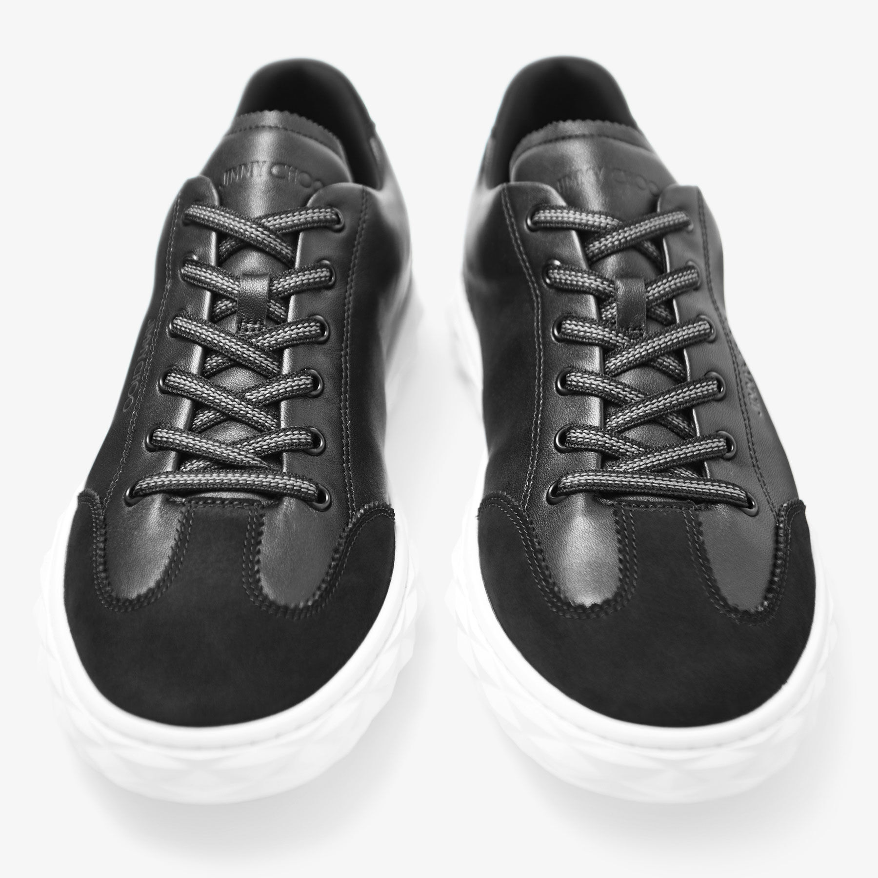 売れ筋がひクリスマスプレゼント！ Diamond Light CHOO JIMMY | Trainers Leather Black | Flex/M 靴