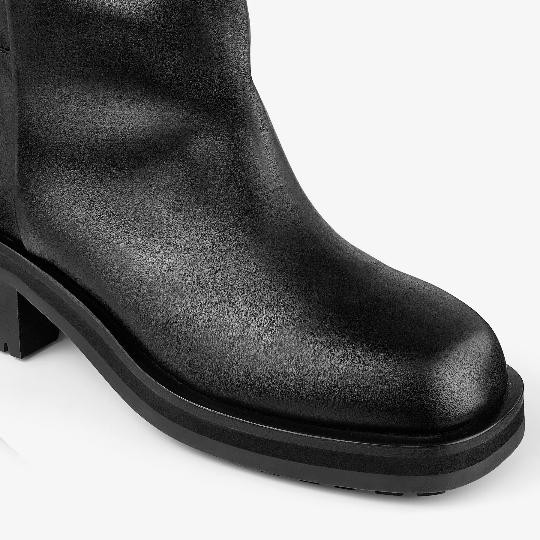 Brooklyn Knee Boot 50 Black Leather Knee High Boots JIMMY CHOO