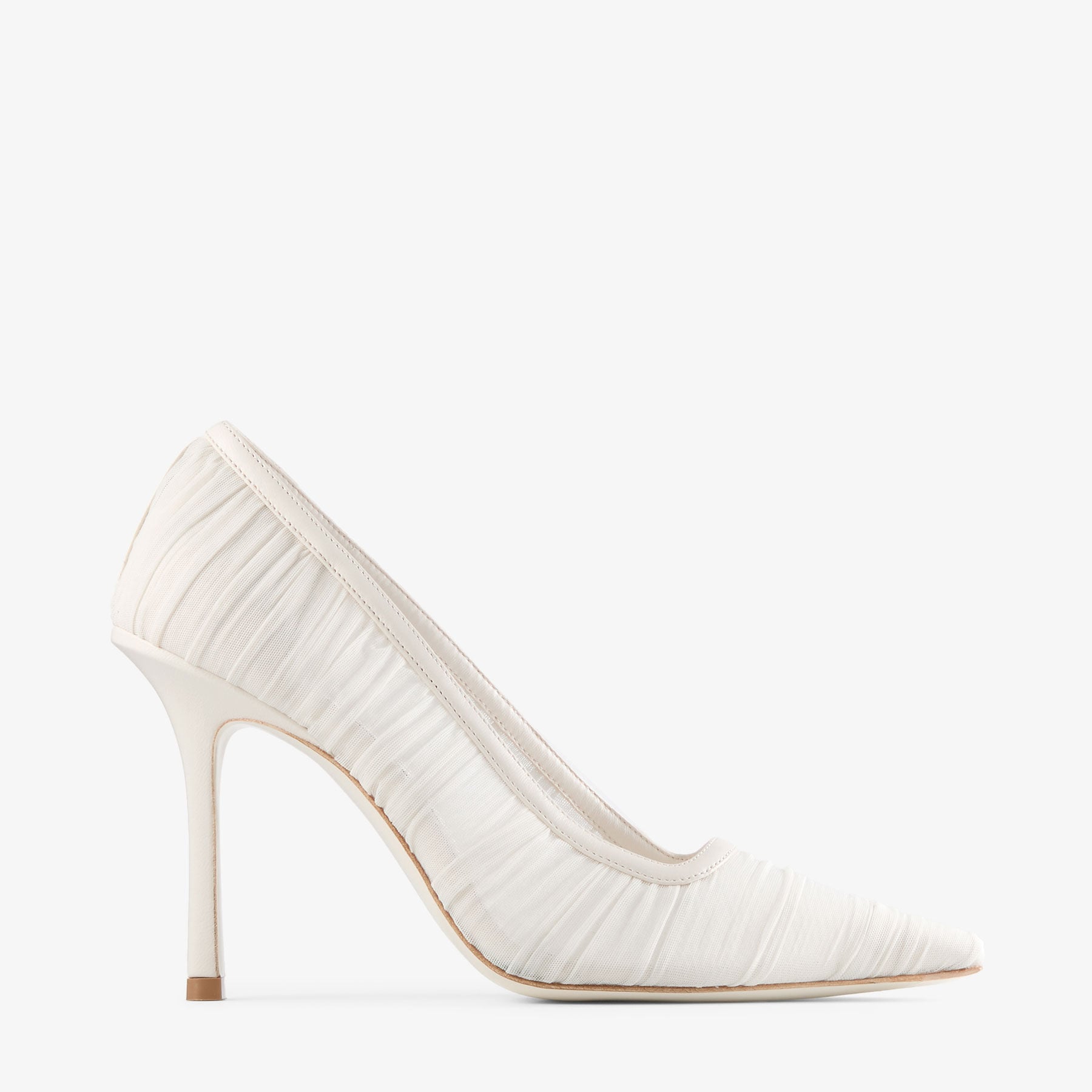 ラッタトゥイユ 様　whiteパンプスSUPADANCE Lotta 100 | Ivory Tulle and Nappa Pumps | JIMMY CHOO