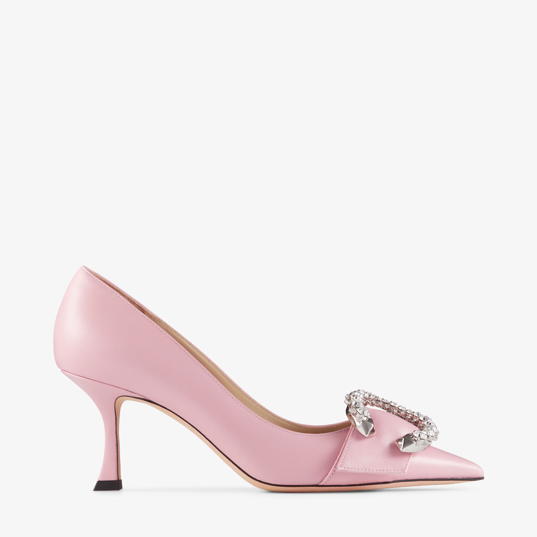 Melva 70 | Rose Nappa Leather Pumps | JIMMY CHOO US
