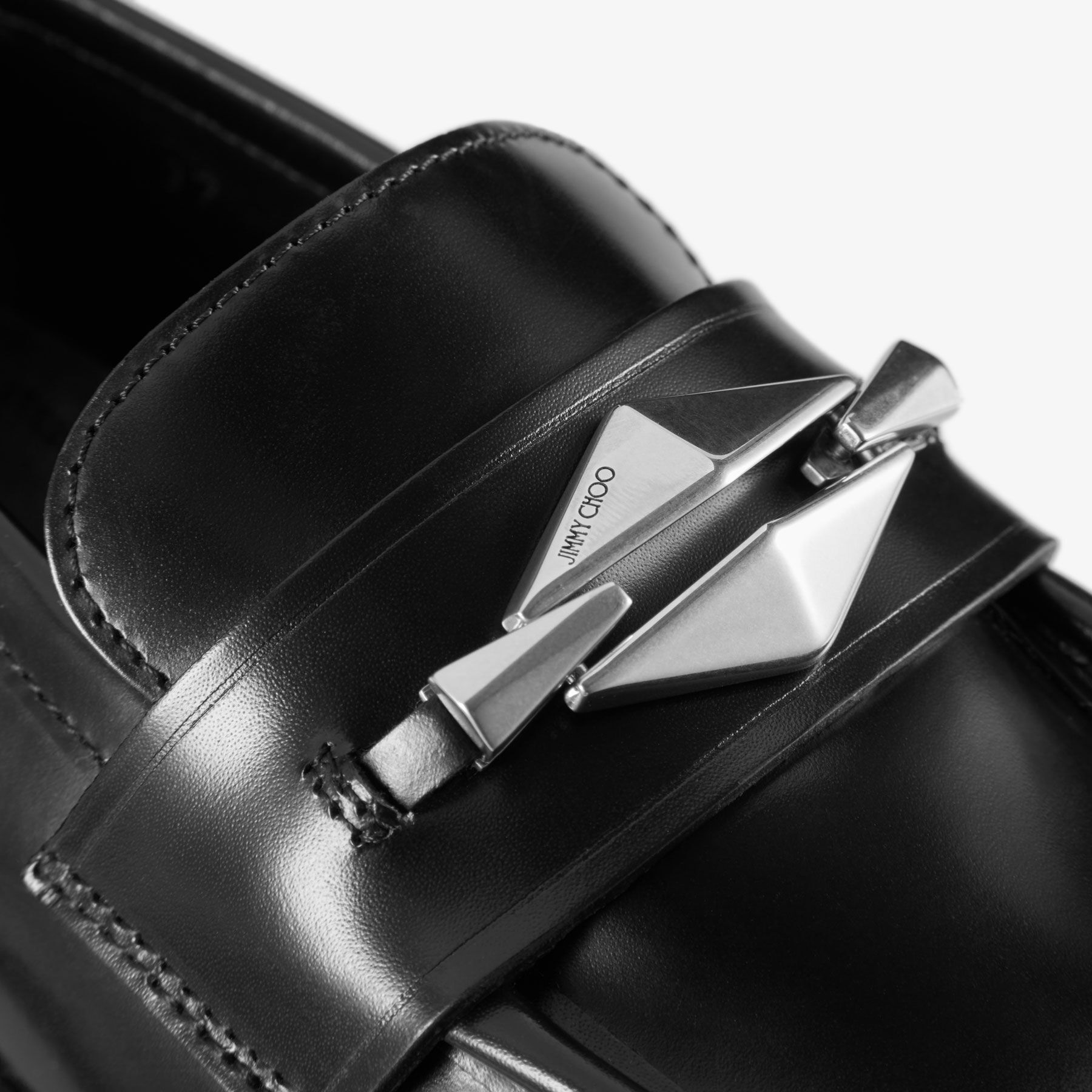 Marlow Diamond/F | Black Calf Leather Flats | JIMMY CHOO Marlow Diamond/F | Black Calf Leather Flats | JIMMY CHOO