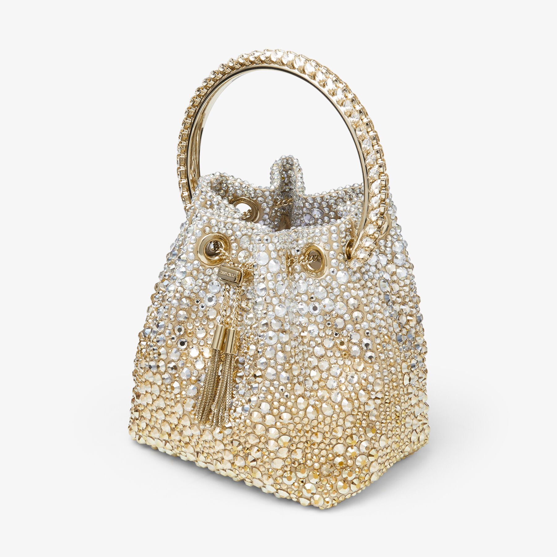 Jimmy choo gold bag outlet
