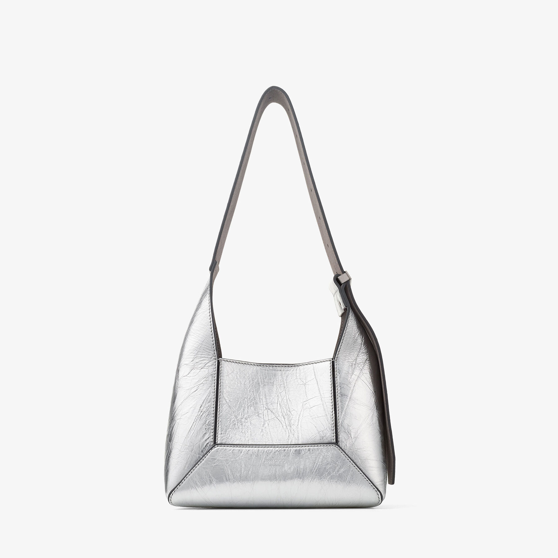 Silver metallic pocketbook cheap