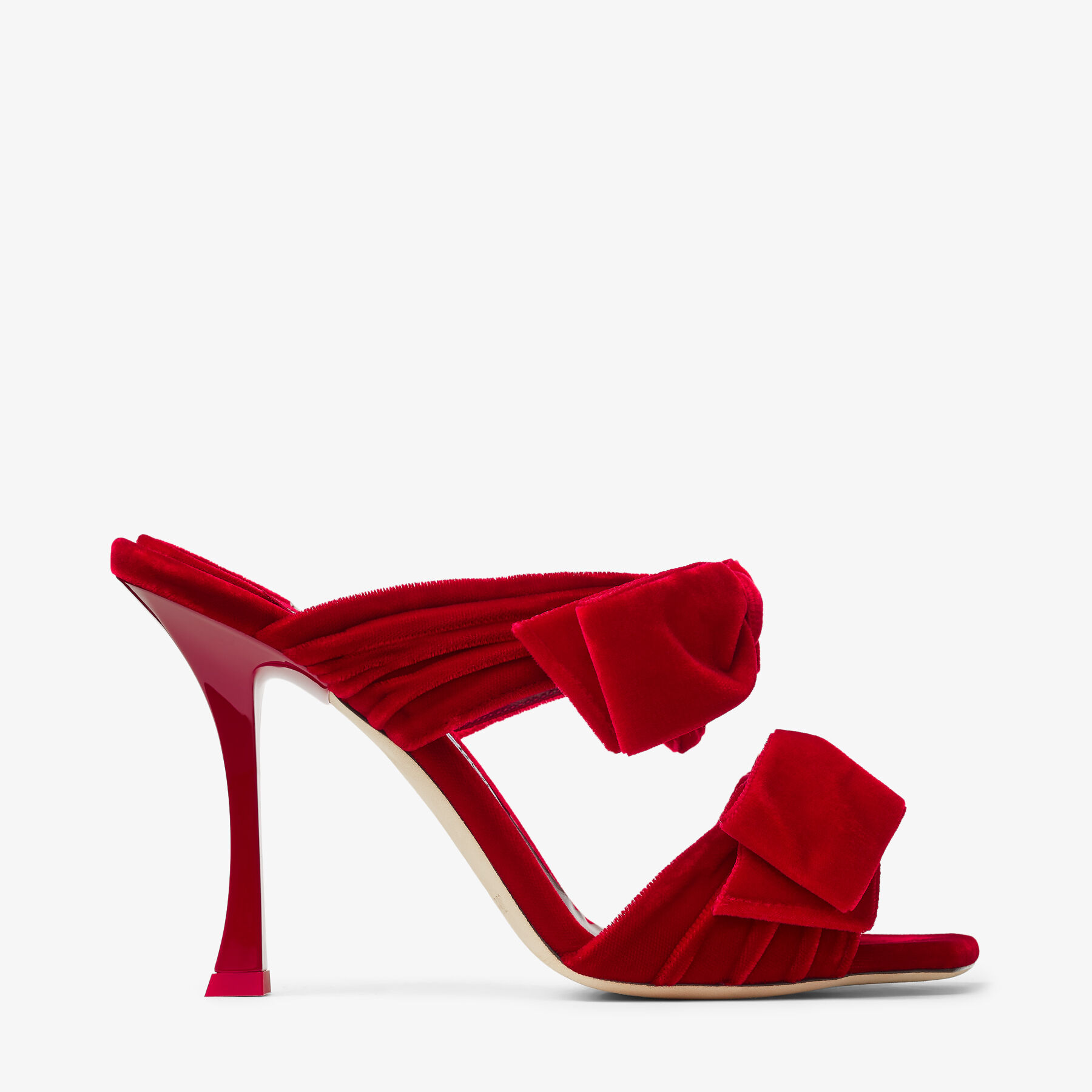 JIMMY CHOO 関税込み Flaca 100 satin mules Jimmy Choo - Flaca 100 satin mules Jimmy Choo
