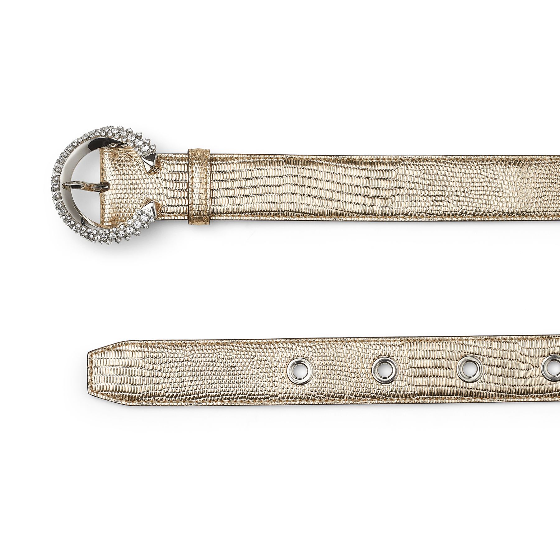 bedazzled designer belt