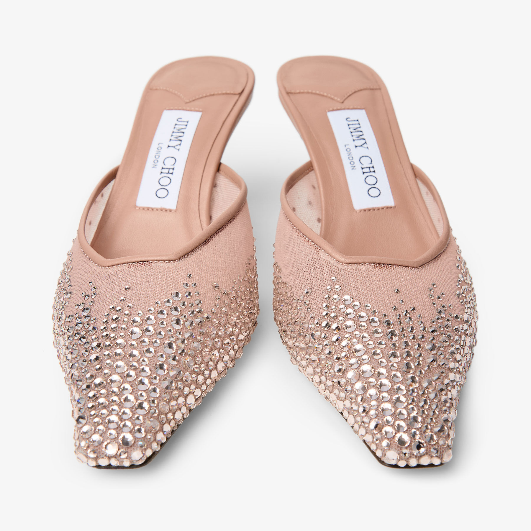 最新作の Crystal Pink | 65 Vivi Mesh CHOO JIMMY | Mules 香水(ユニセックス)