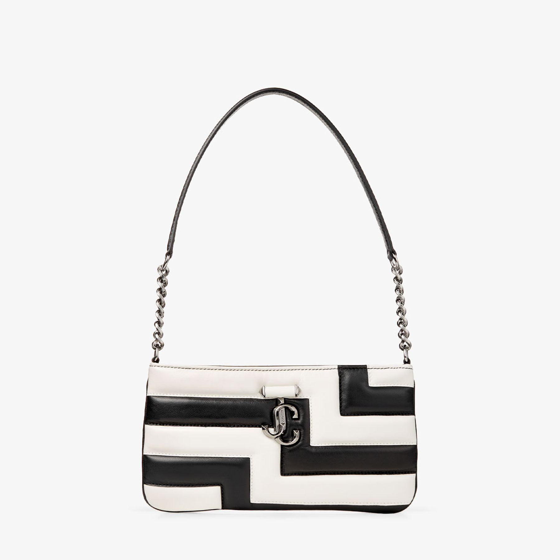 Off white diagonal stripe motif shoulder bag deals