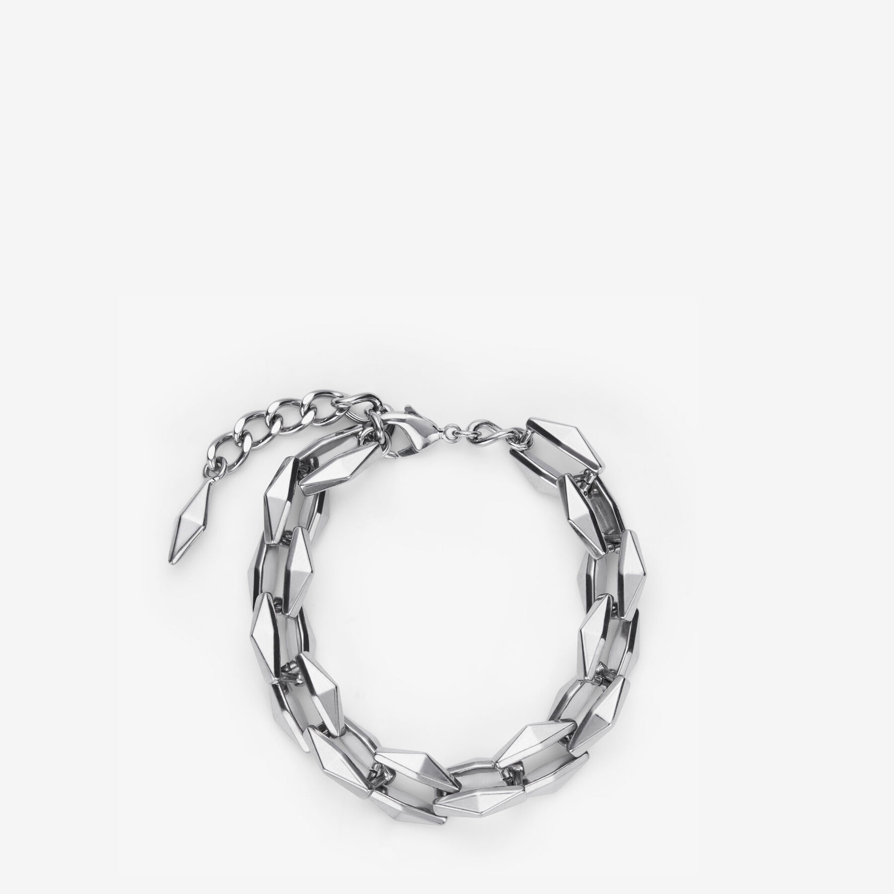 Jimmy Choo Diamond Chain Bracelet - Silver - One Size