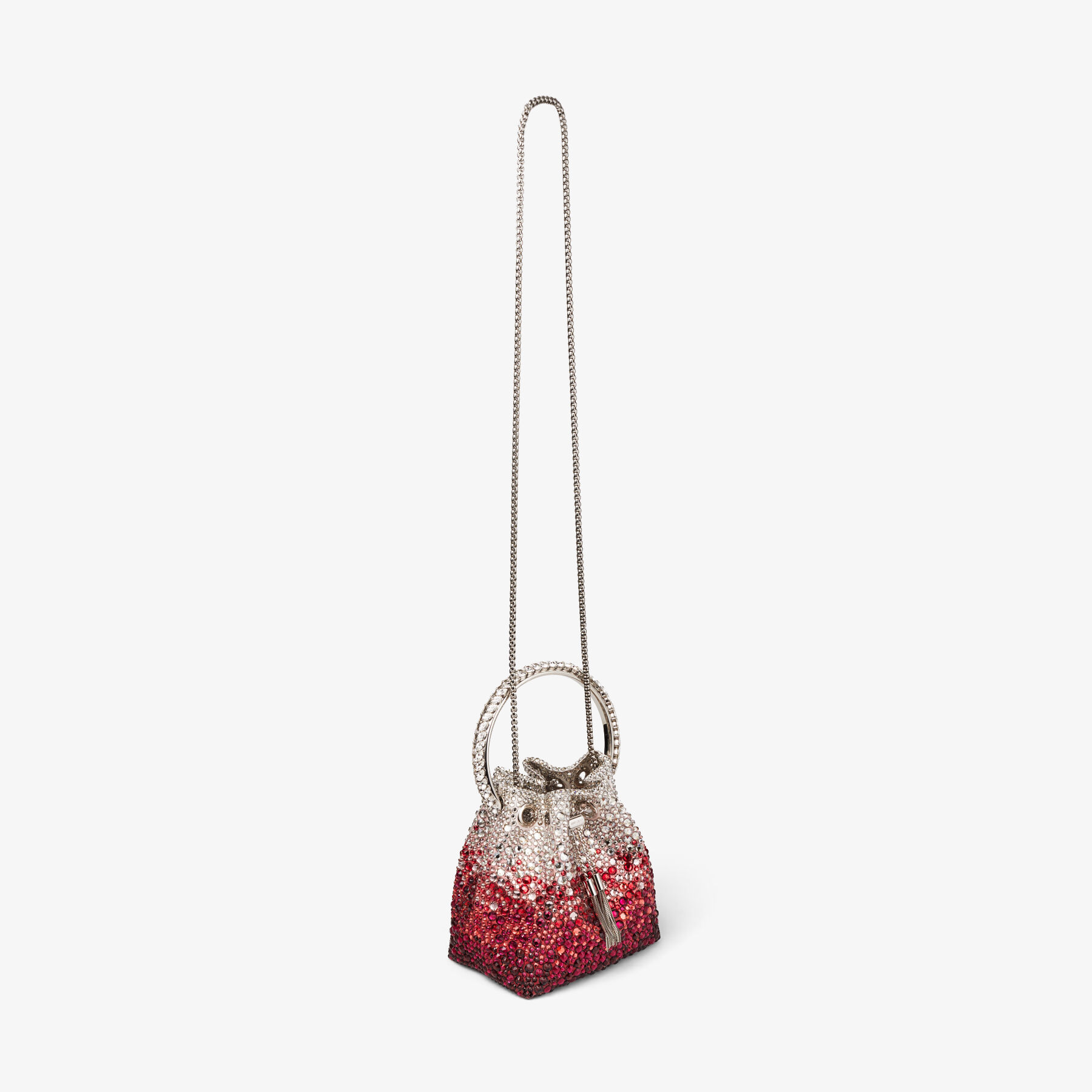 Jimmy Choo Red Calfskin Leather Riley Tote w/ Strap – Oliver