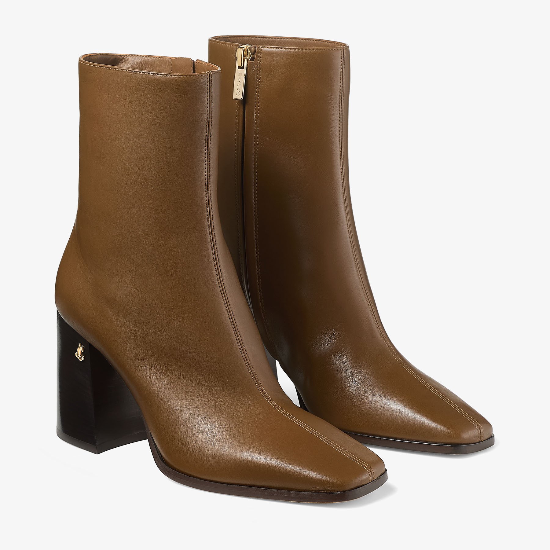 Bryelle 85 | Clove Calf Leather Ankle Boot | JIMMY CHOO US