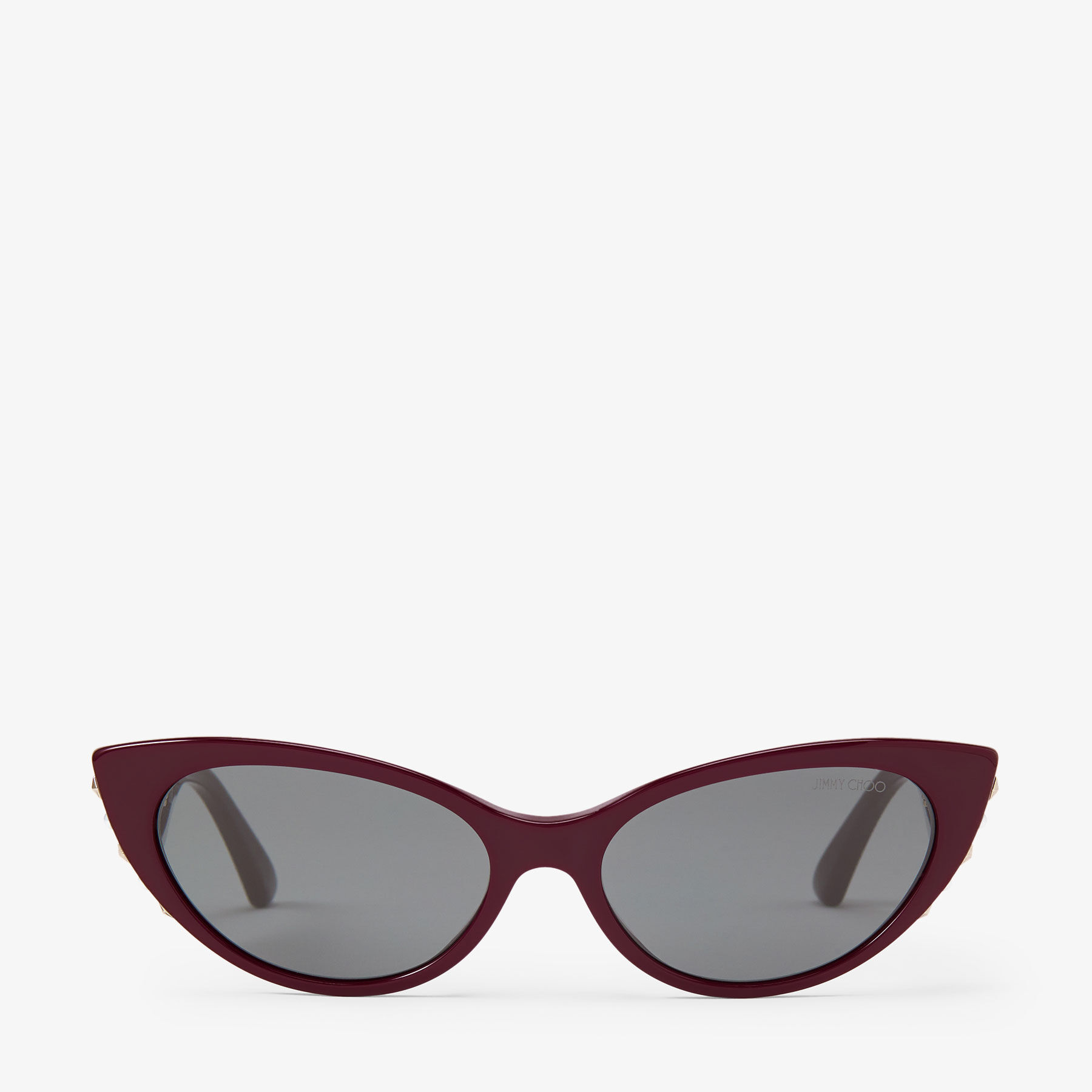 Noura | Red Cat Eye Sunglasses | Jimmy Choo