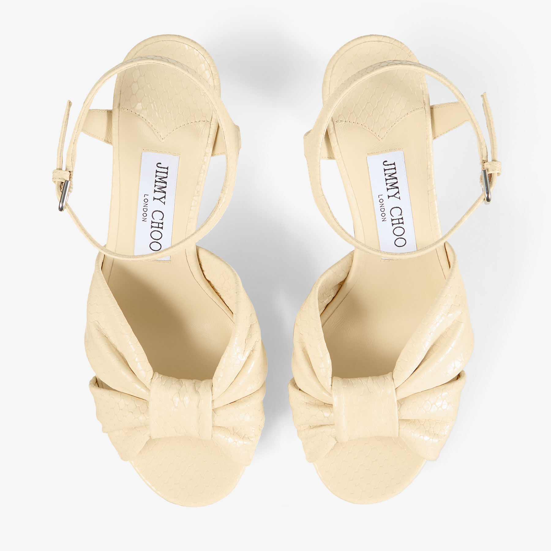 Jimmy★Choo(セールでオシャレ)大人気ATIA/Natural/Sandal Jimmy Choo Atia Snake-Print Flat Slide Sandals, 6/36 | eBay