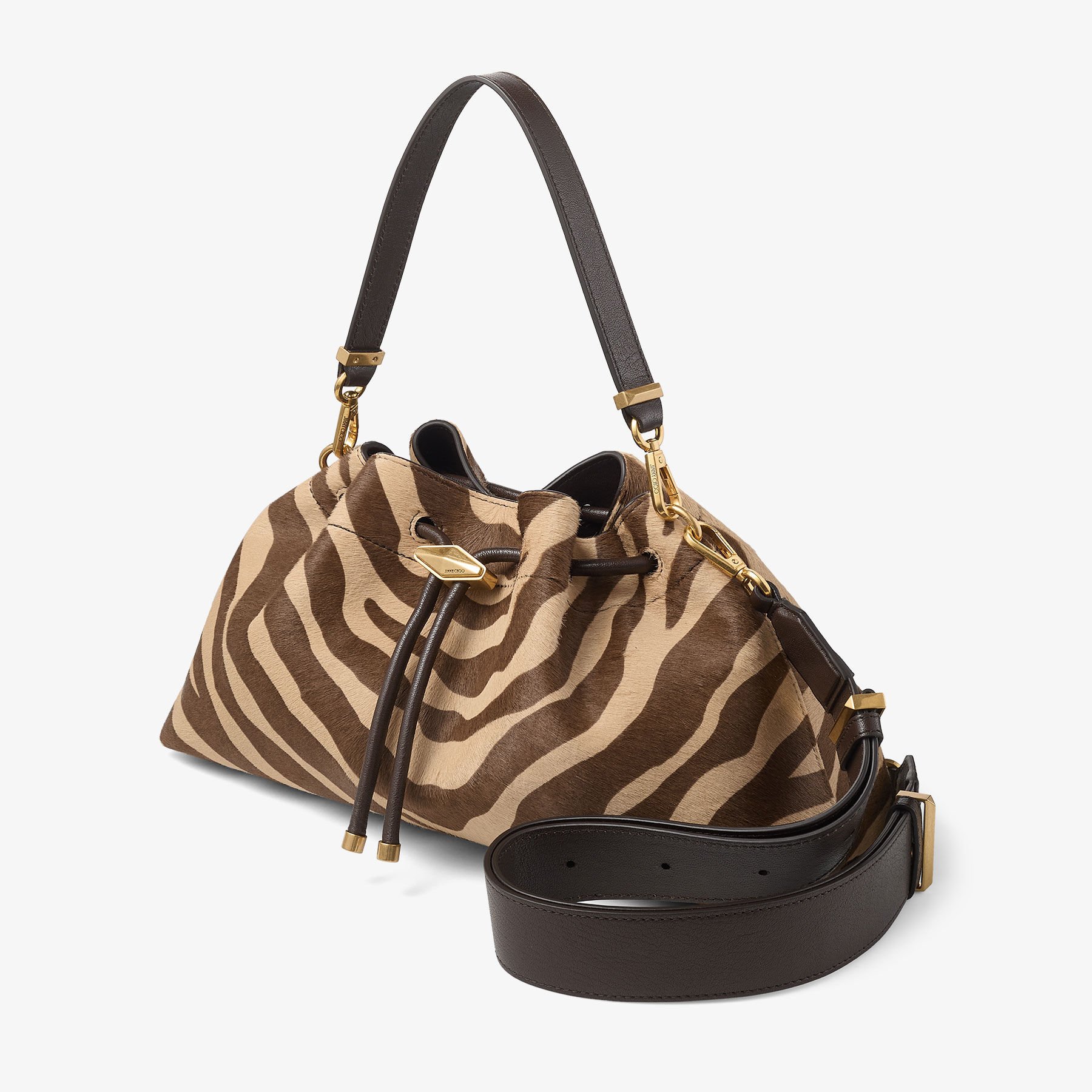 Cinch M | Natural Zebra Printed Pony | JIMMY CHOO