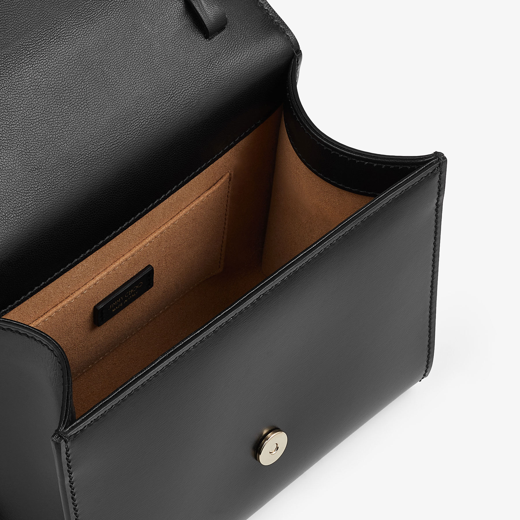 Avenue Tophandle/S | Black Box Leather Top Handle Bag with