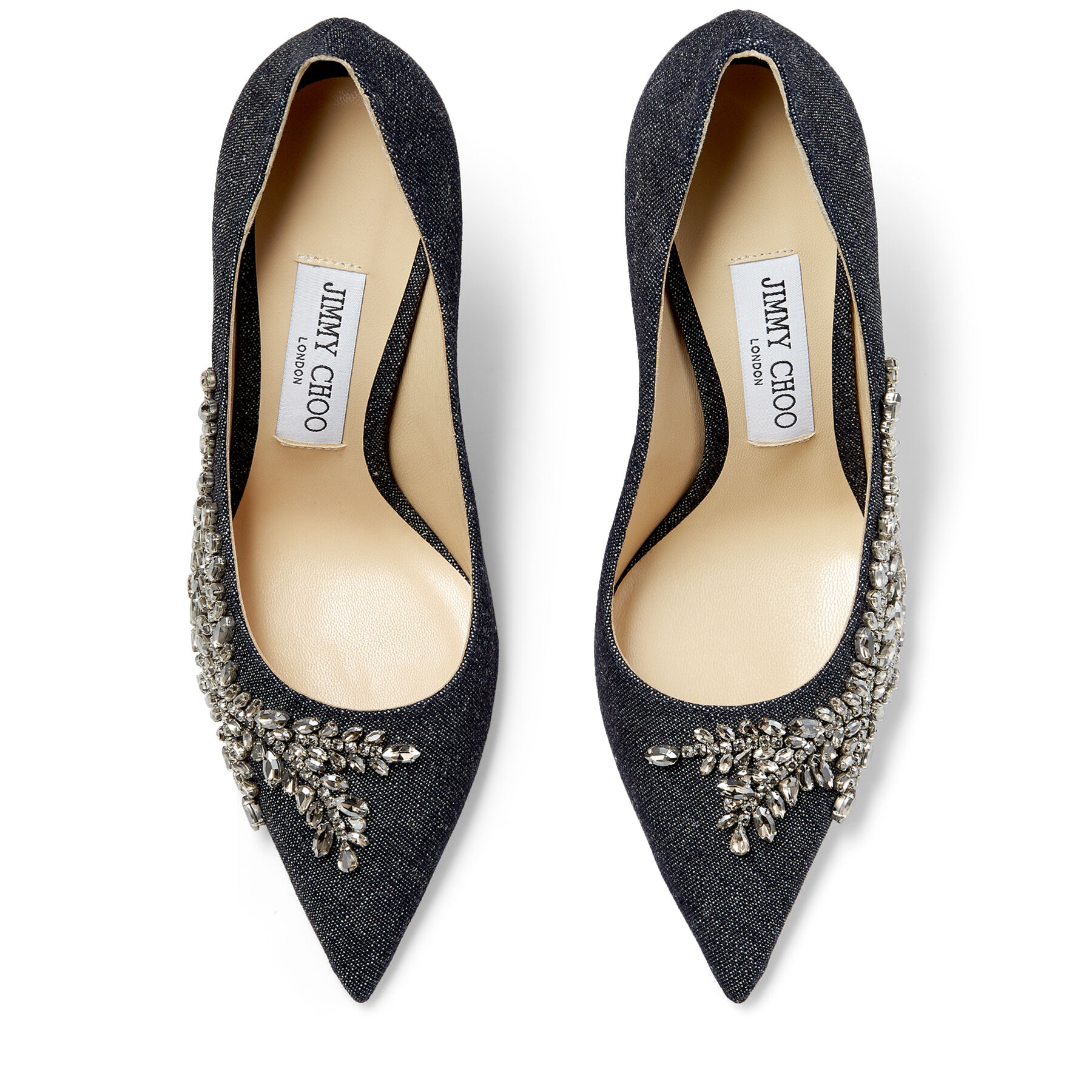 jimmy choo denim pump