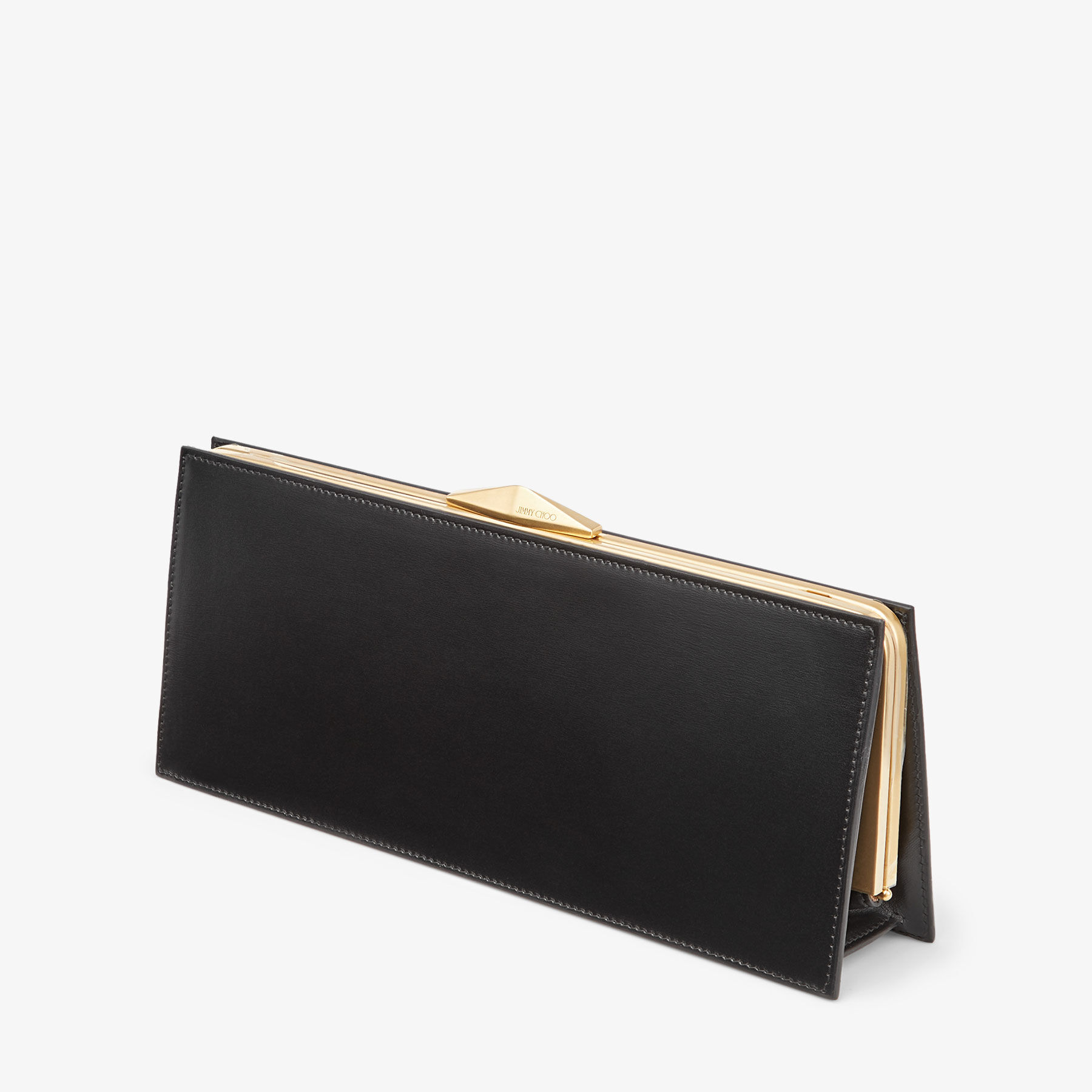 クラッチバッグ Jimmy Choo J000157030 Clutches DIAMOND COCKTAIL | Black Box Leather Cocktail Clutch