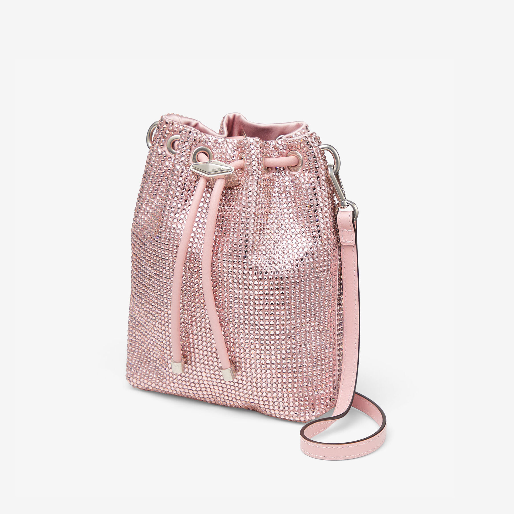 大切な Rose | Mini Cinch Satin CHOO JIMMY | Bag Mini Crystal ロッド
