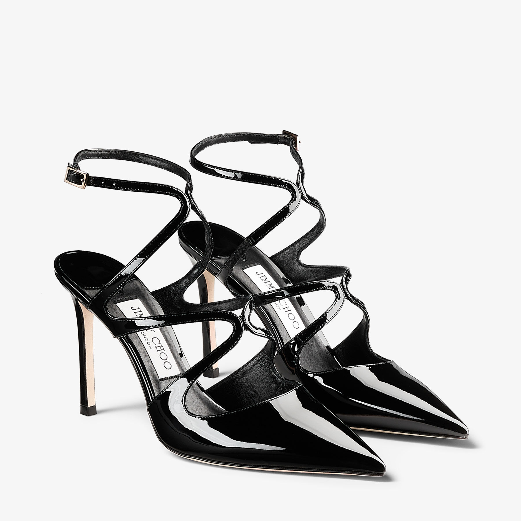 Jimmy choo clearance lancer black patent