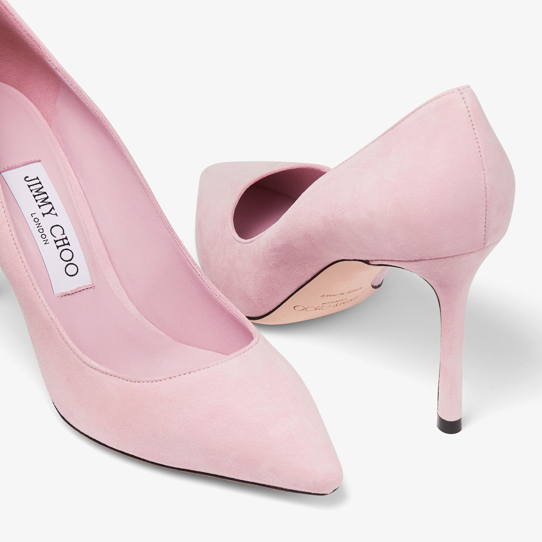 Romy 85 Rose Suede Pumps JIMMY CHOO