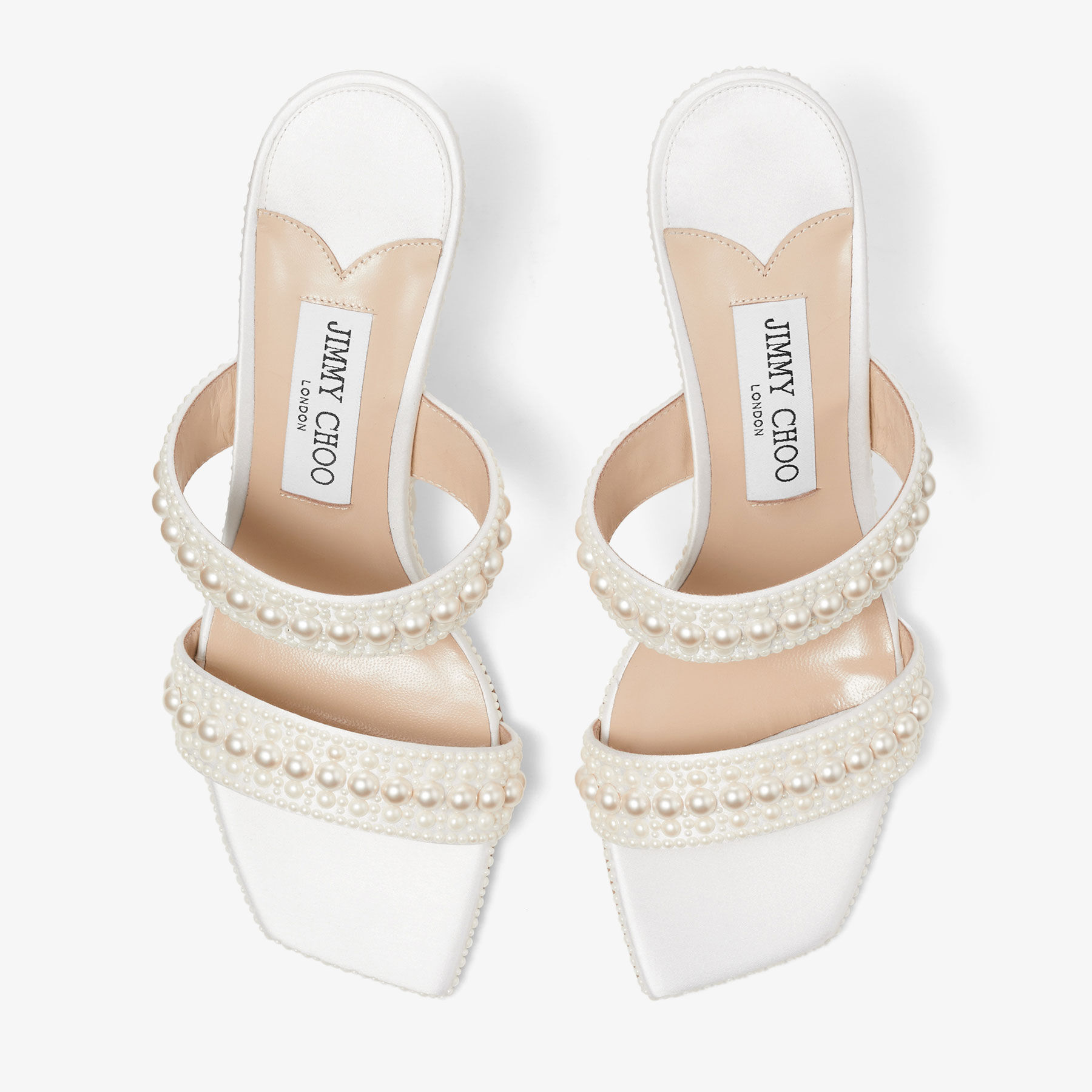 Jimmy choo white wedges sales