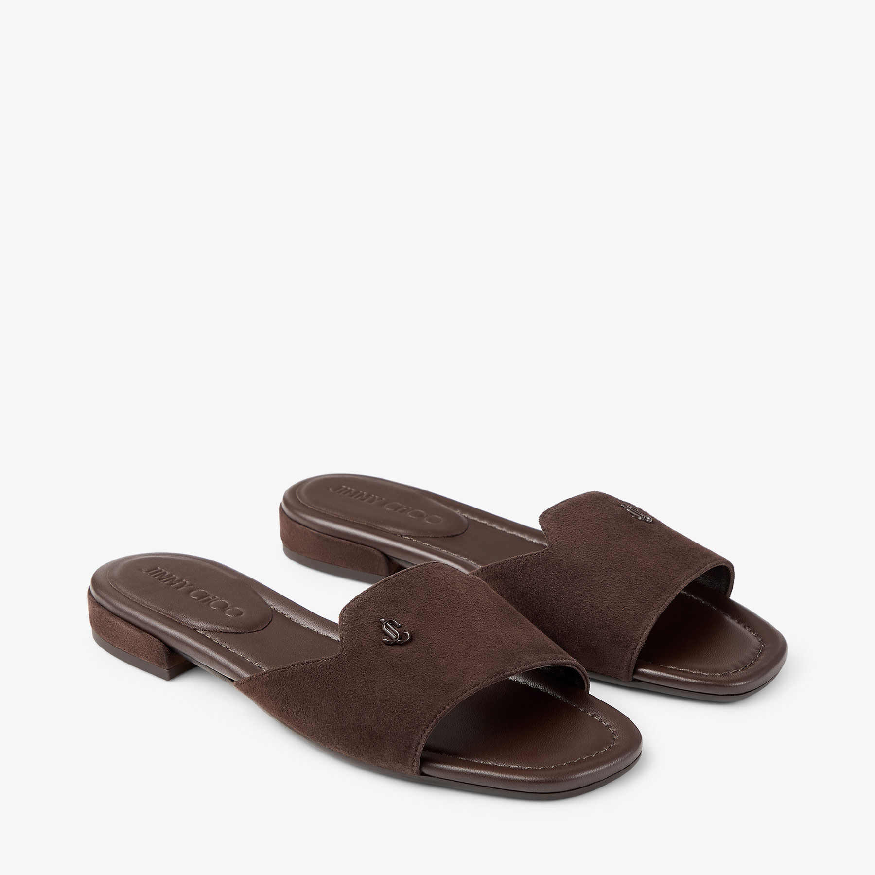 Dina Flat | Black Nappa Leather Crossover Slingback | JIMMY CHOO Dina Flat | Black Nappa Leather Crossover Slingback | JIMMY CHOO