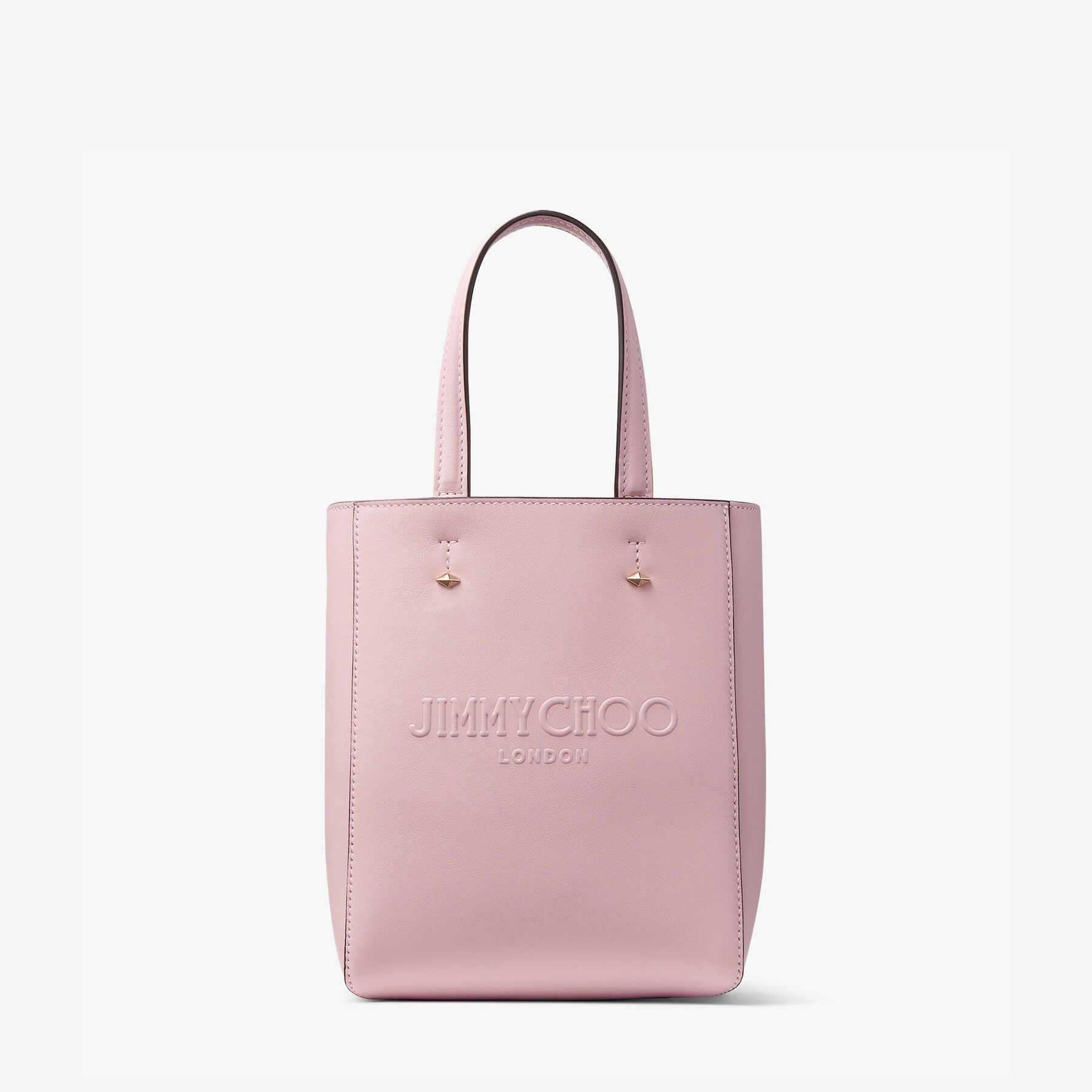 Lenny N/S S|Rose Embossed Leather Tote Bag| JIMMY CHOO US