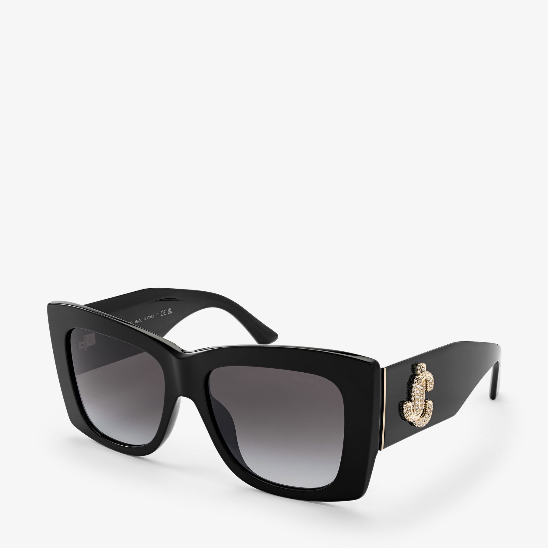 サングラス JIMMY CHOO Woman Sunglasses Black JILL/G/S NS89O Jimmy Choo JC Jill/G/S NS8/9O 54 Women sunglasses - Contact